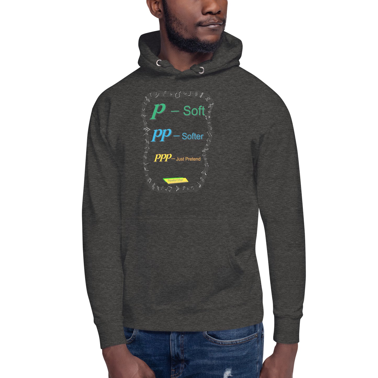 Triple Pianissimo (PPP)-JUST PRETEND  | Unisex Premium Pullover Hoodie