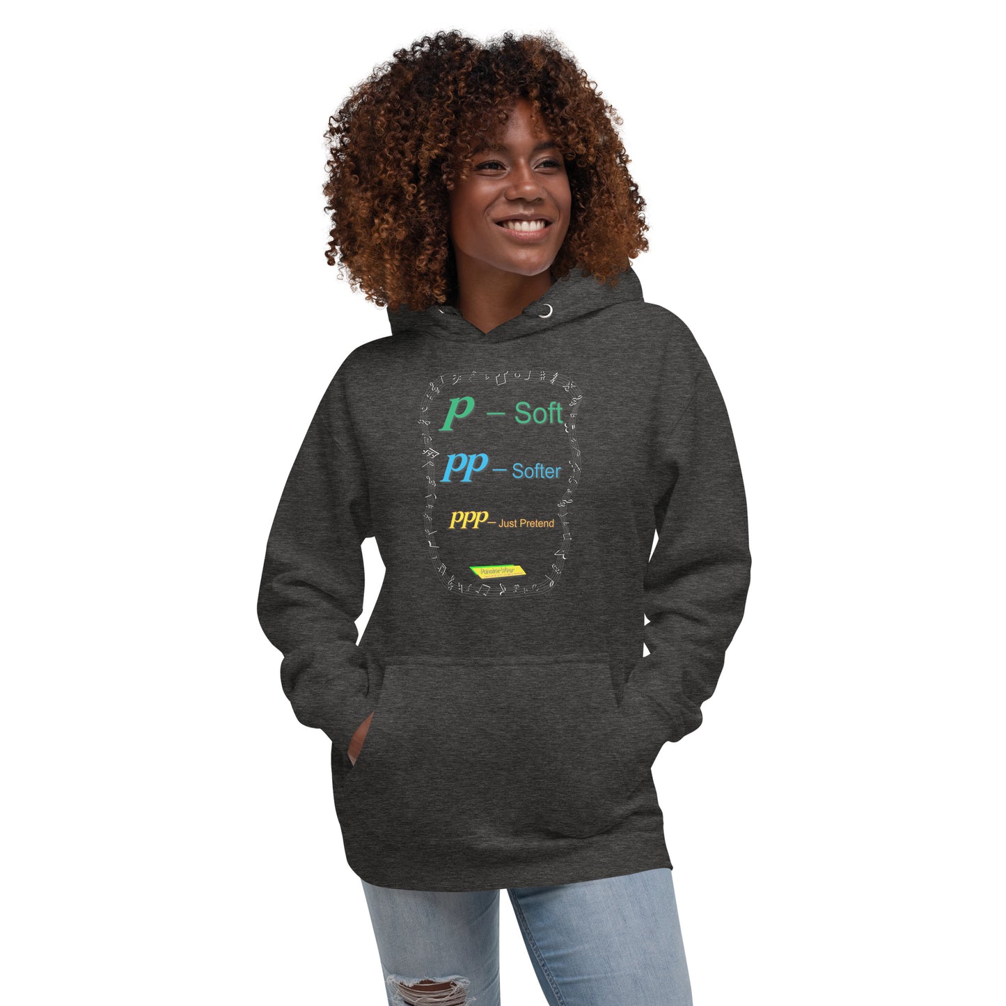 Triple Pianissimo (PPP)-JUST PRETEND  | Unisex Premium Pullover Hoodie