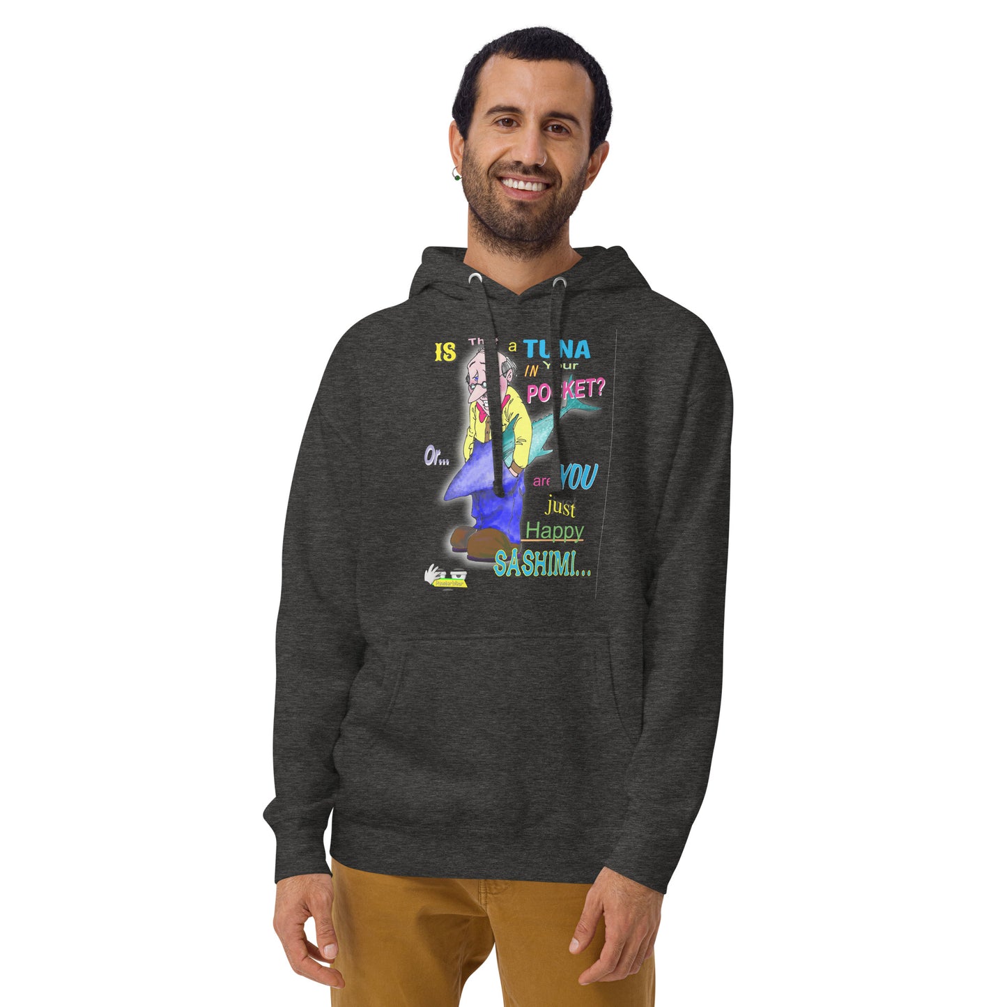 HAPPY SASHIMI  |  Unisex Premium Pullover Hoodie