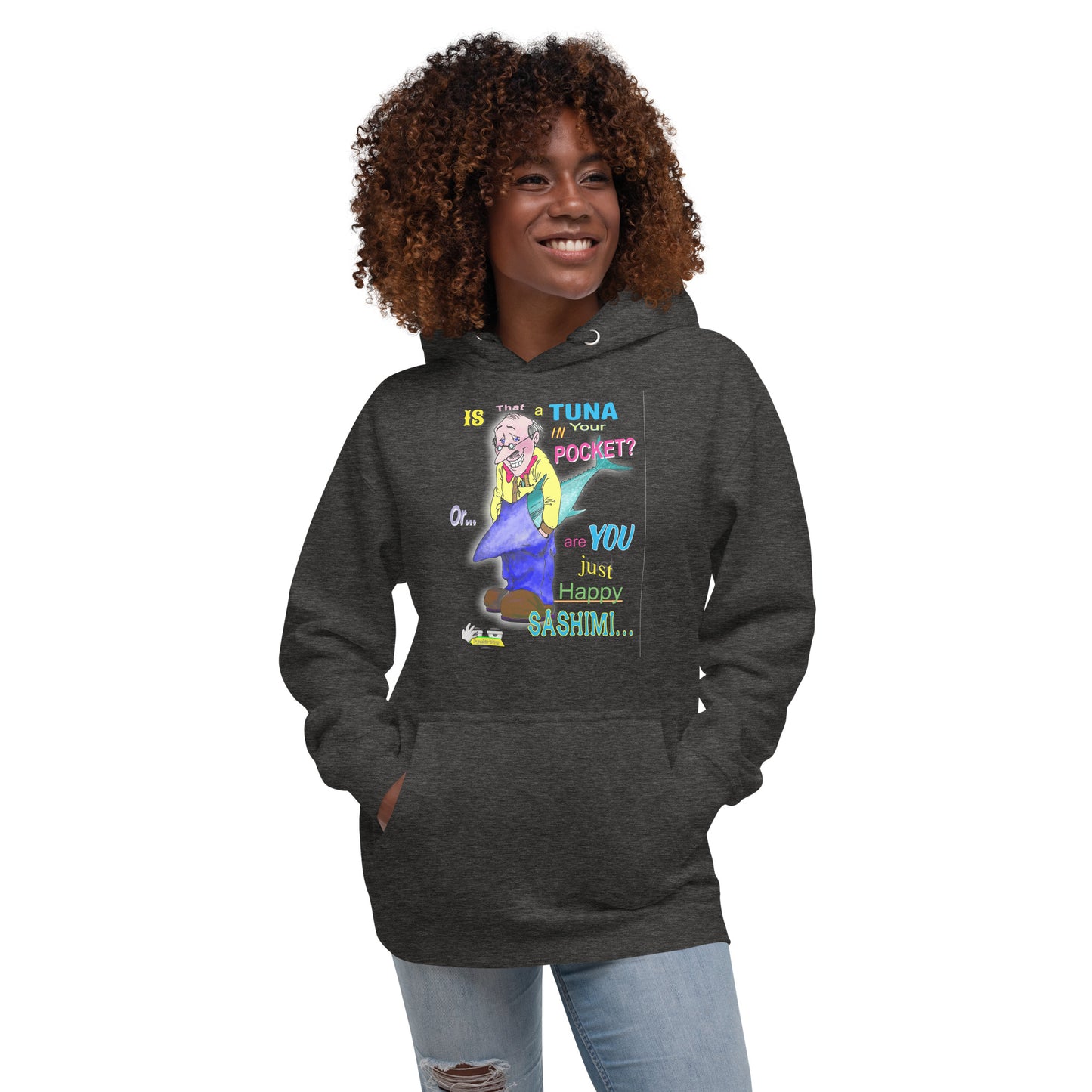 HAPPY SASHIMI  |  Unisex Premium Pullover Hoodie