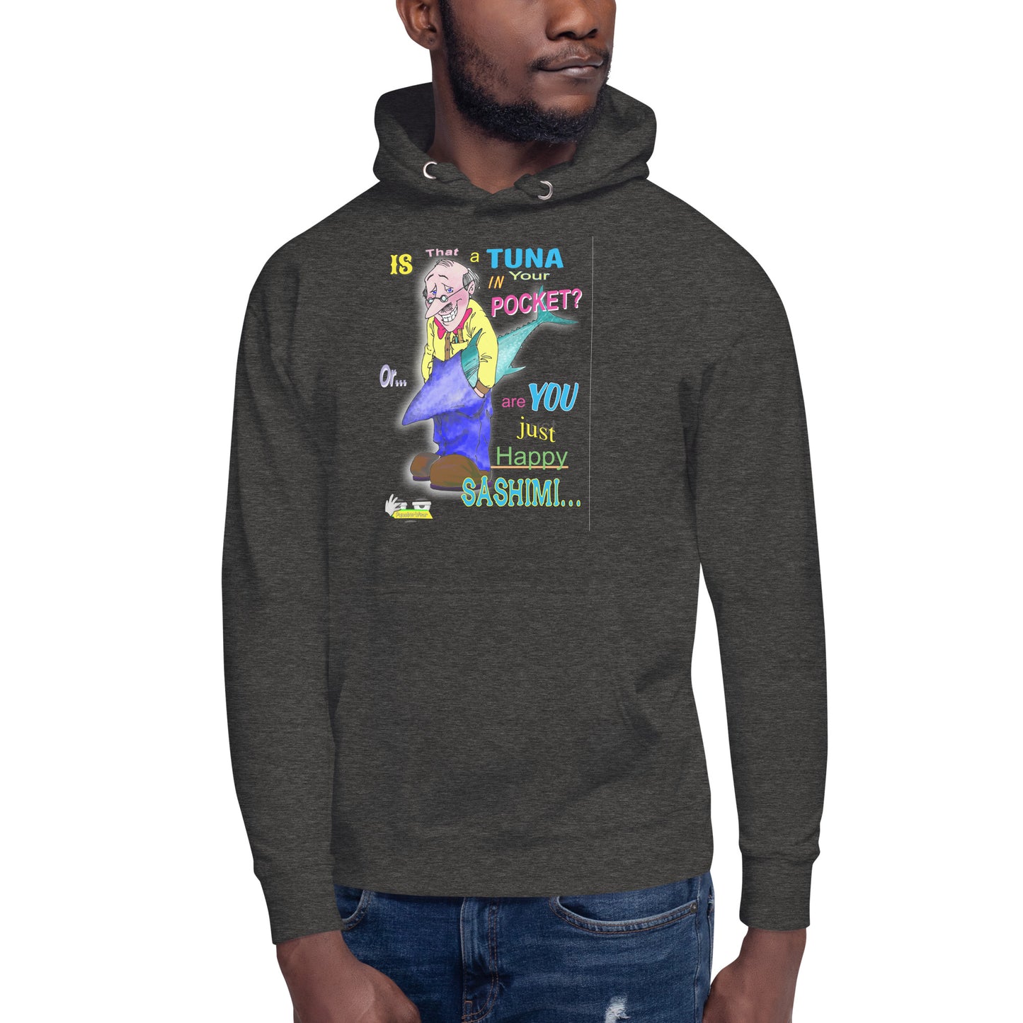 HAPPY SASHIMI  |  Unisex Premium Pullover Hoodie