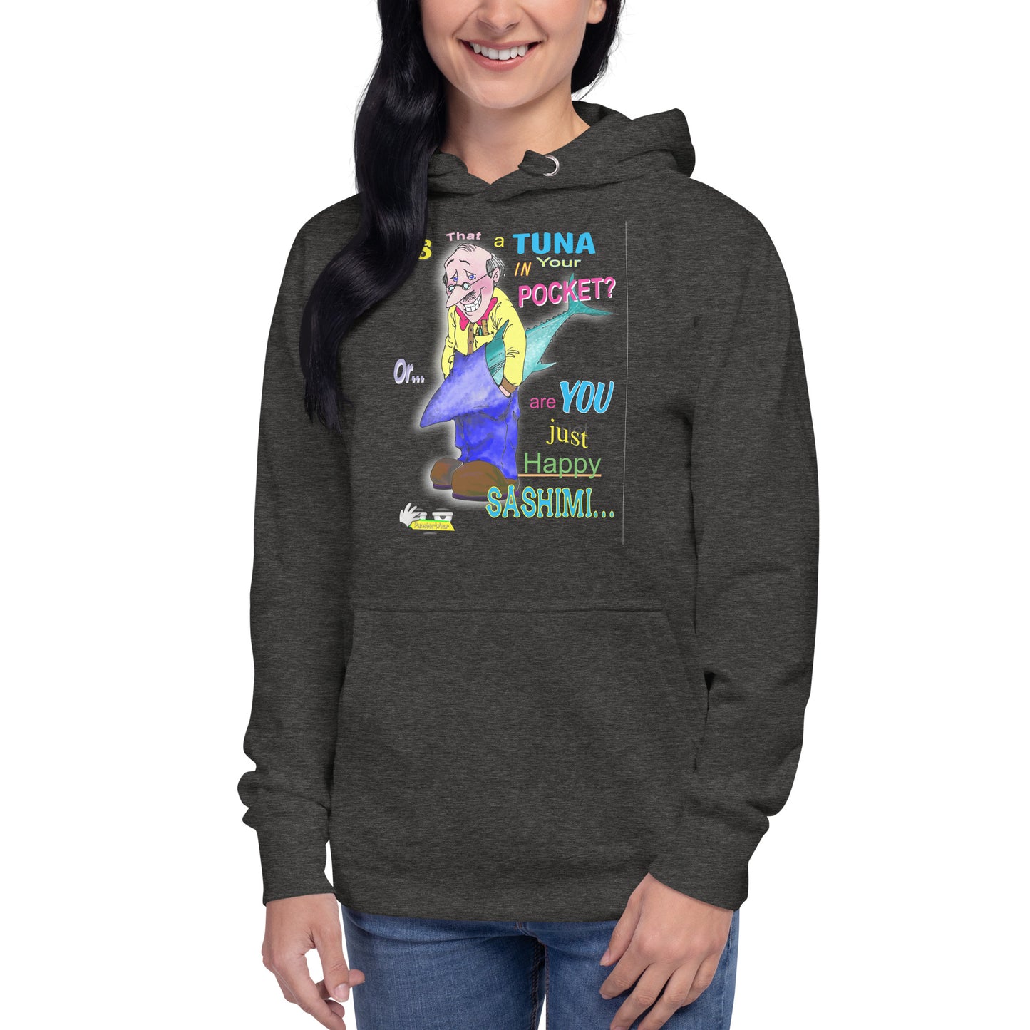 HAPPY SASHIMI  |  Unisex Premium Pullover Hoodie
