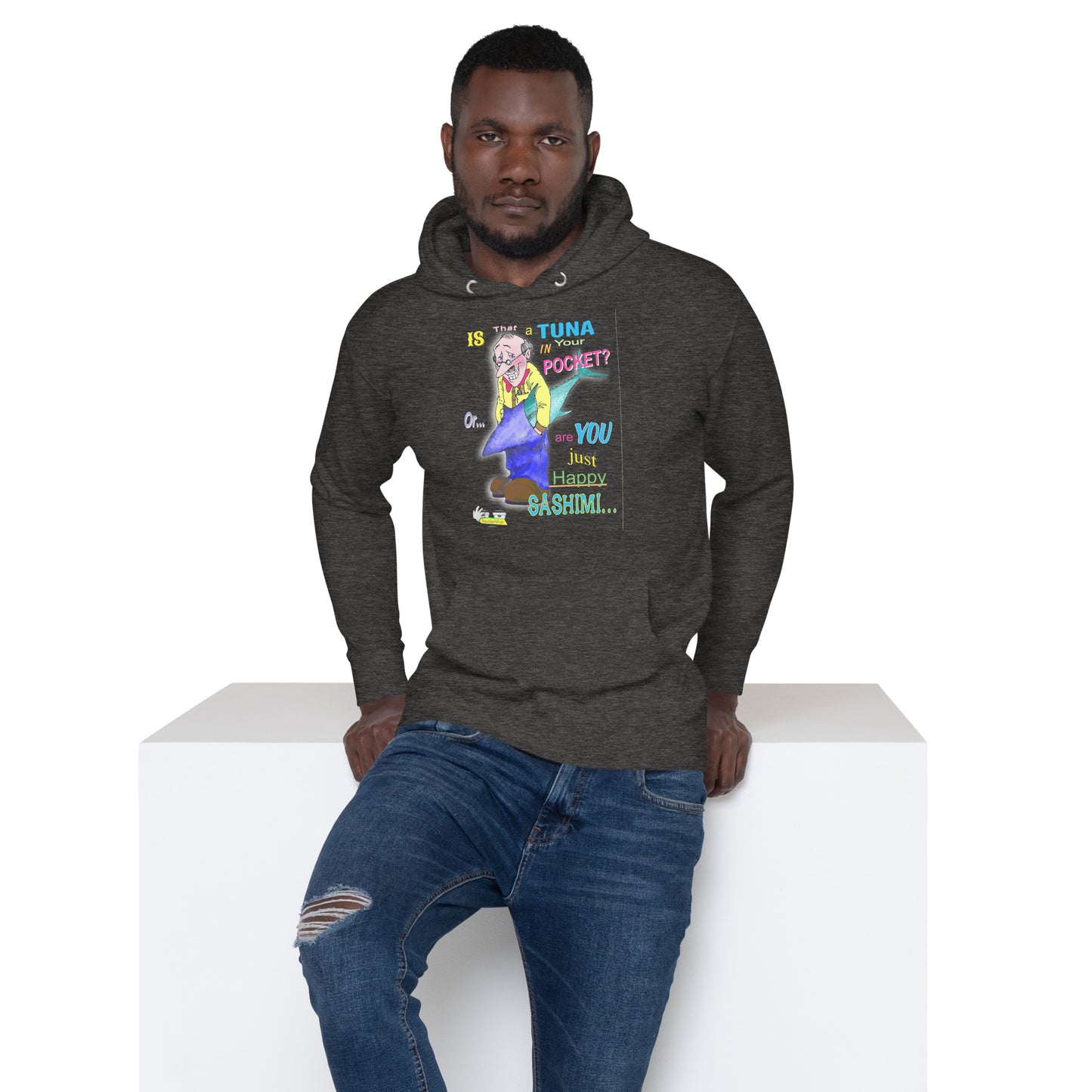 HAPPY SASHIMI  |  Unisex Premium Pullover Hoodie