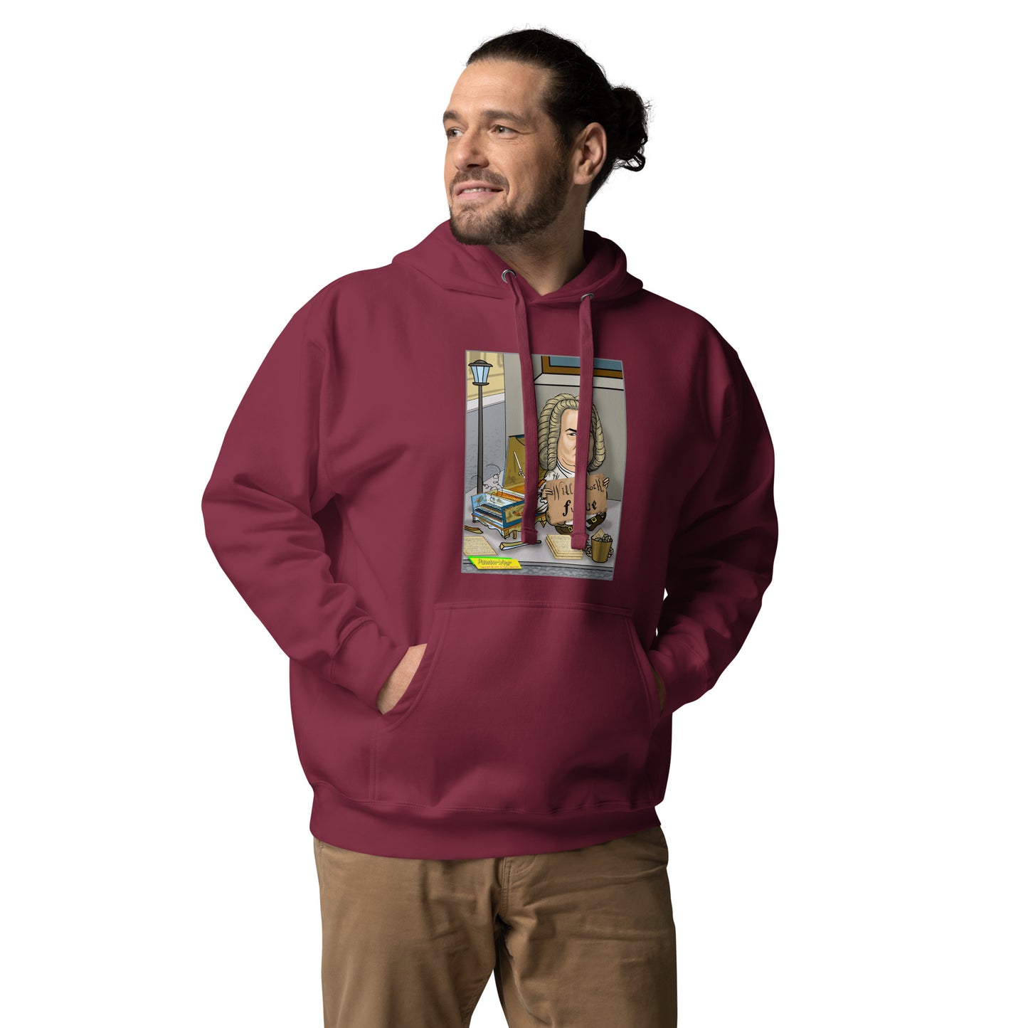 WILL WORK FOR FUGUE | Unisex Premium Pullover Hoodie