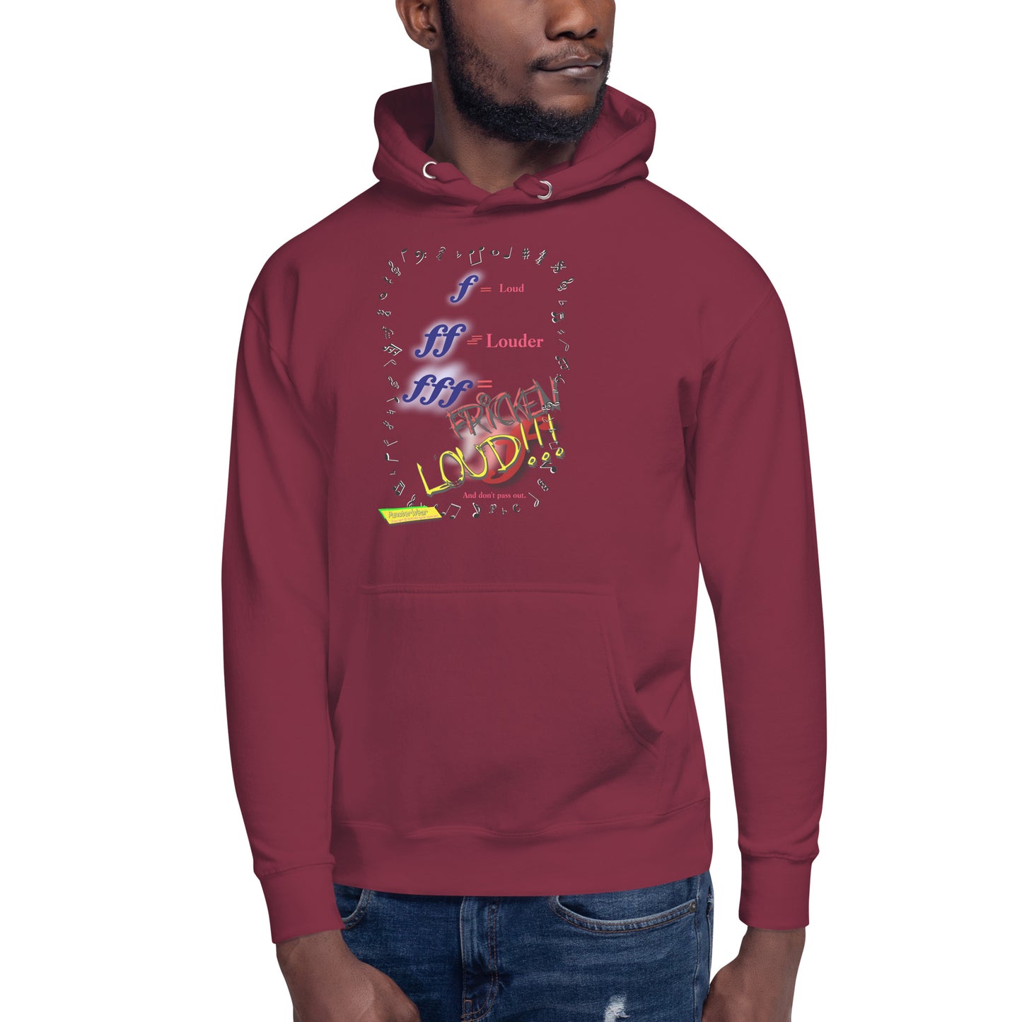 Triple Forte (FFF)-FRICKEN LOUD  | Unisex Premium Pullover Hoodie