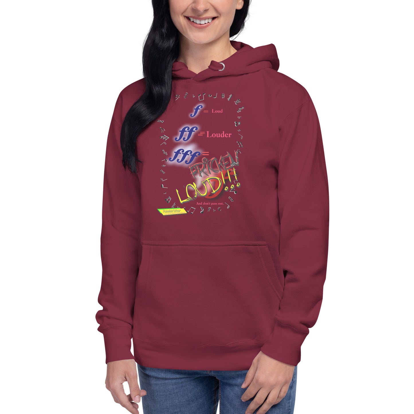 Triple Forte (FFF)-FRICKEN LOUD  | Unisex Premium Pullover Hoodie