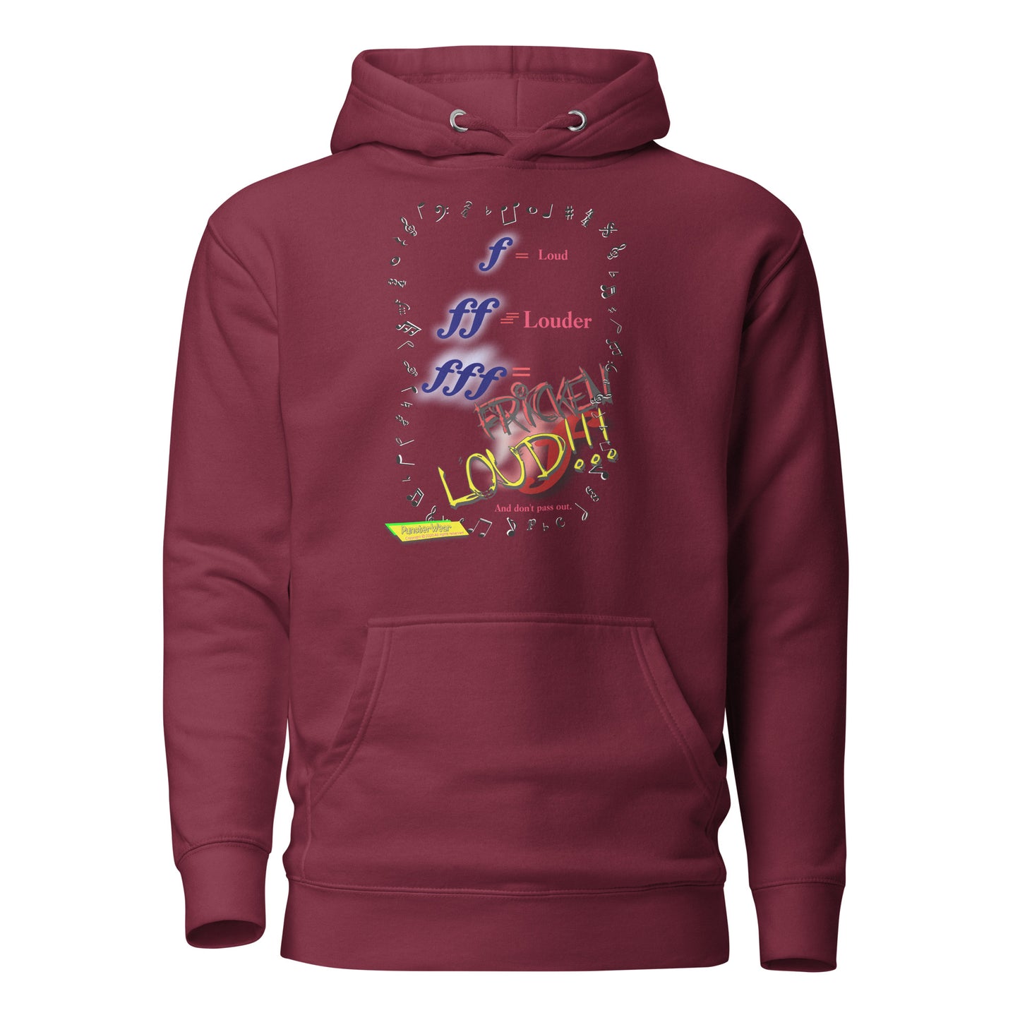Triple Forte (FFF)-FRICKEN LOUD  | Unisex Premium Pullover Hoodie