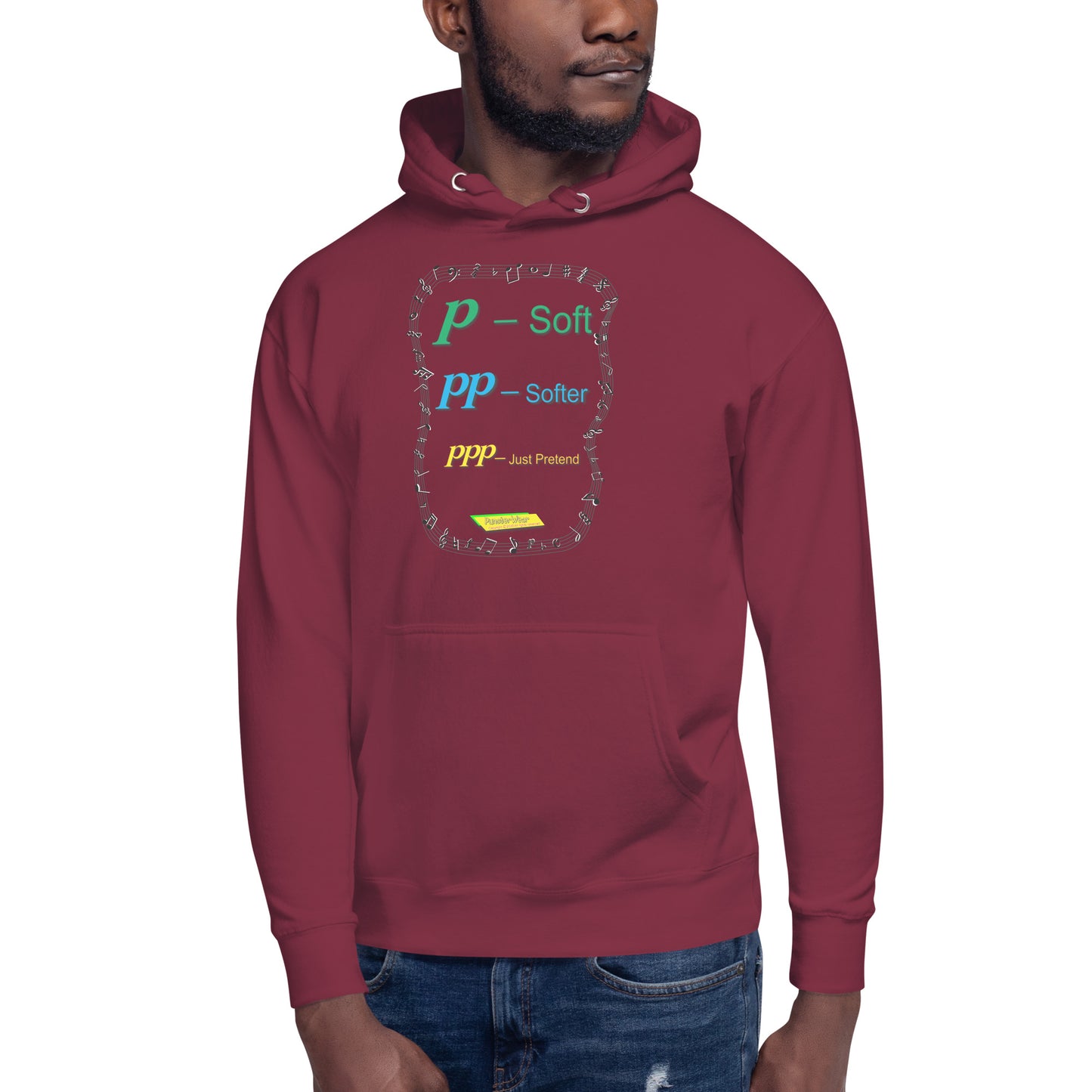 Triple Pianissimo (PPP)-JUST PRETEND  | Unisex Premium Pullover Hoodie