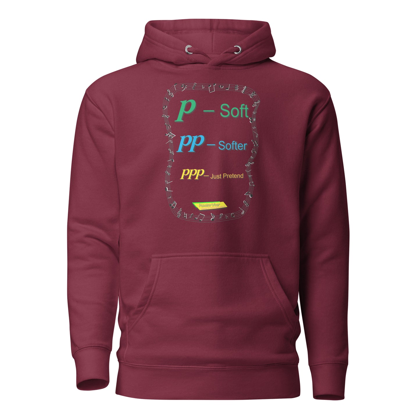 Triple Pianissimo (PPP)-JUST PRETEND  | Unisex Premium Pullover Hoodie