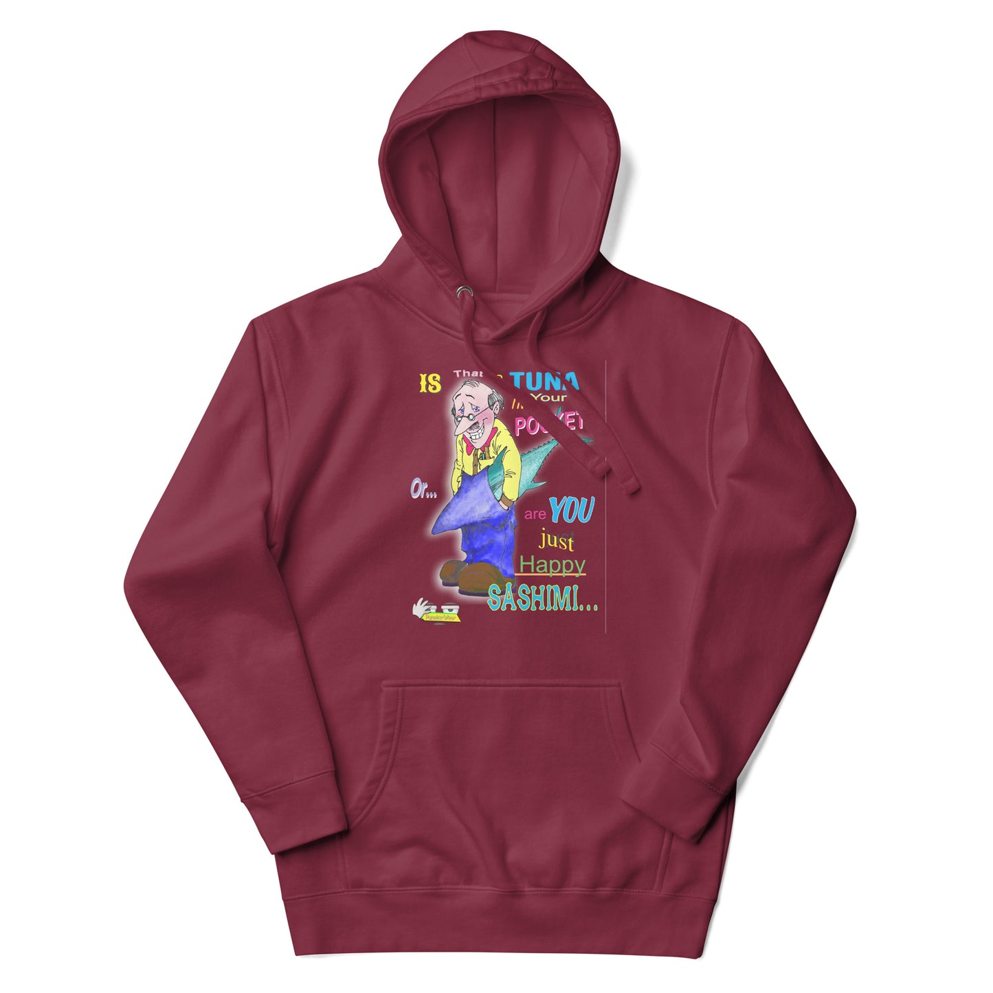 HAPPY SASHIMI  |  Unisex Premium Pullover Hoodie