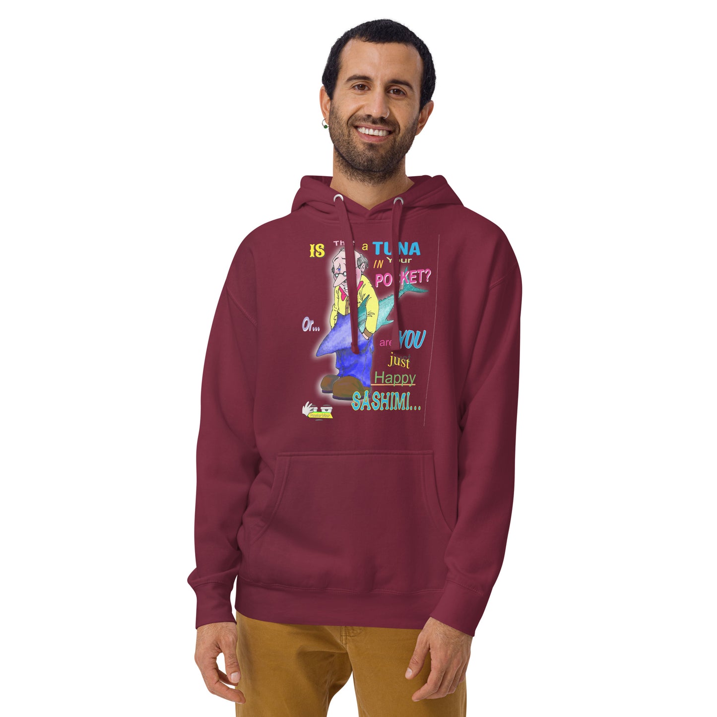HAPPY SASHIMI  |  Unisex Premium Pullover Hoodie