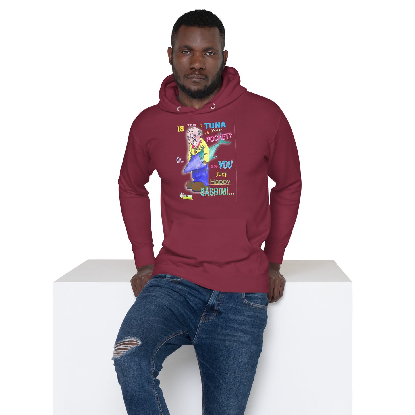 HAPPY SASHIMI  |  Unisex Premium Pullover Hoodie