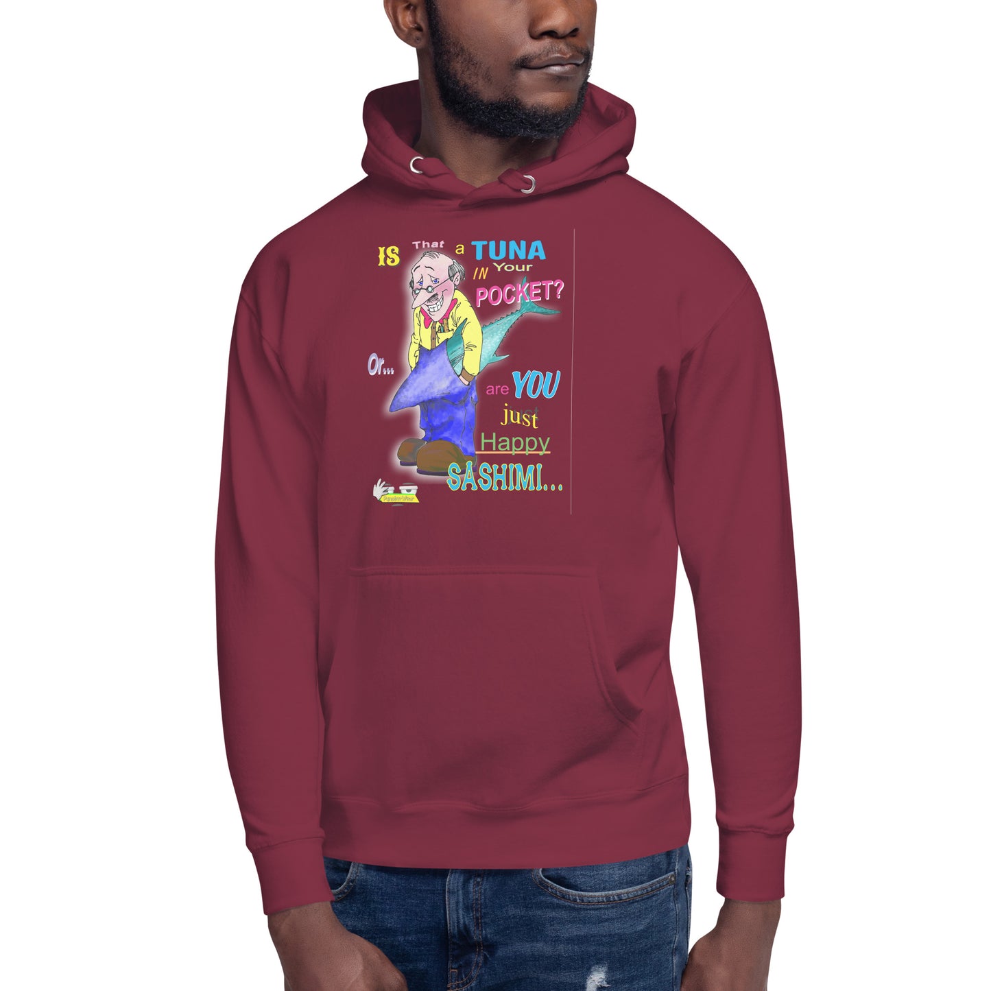 HAPPY SASHIMI  |  Unisex Premium Pullover Hoodie