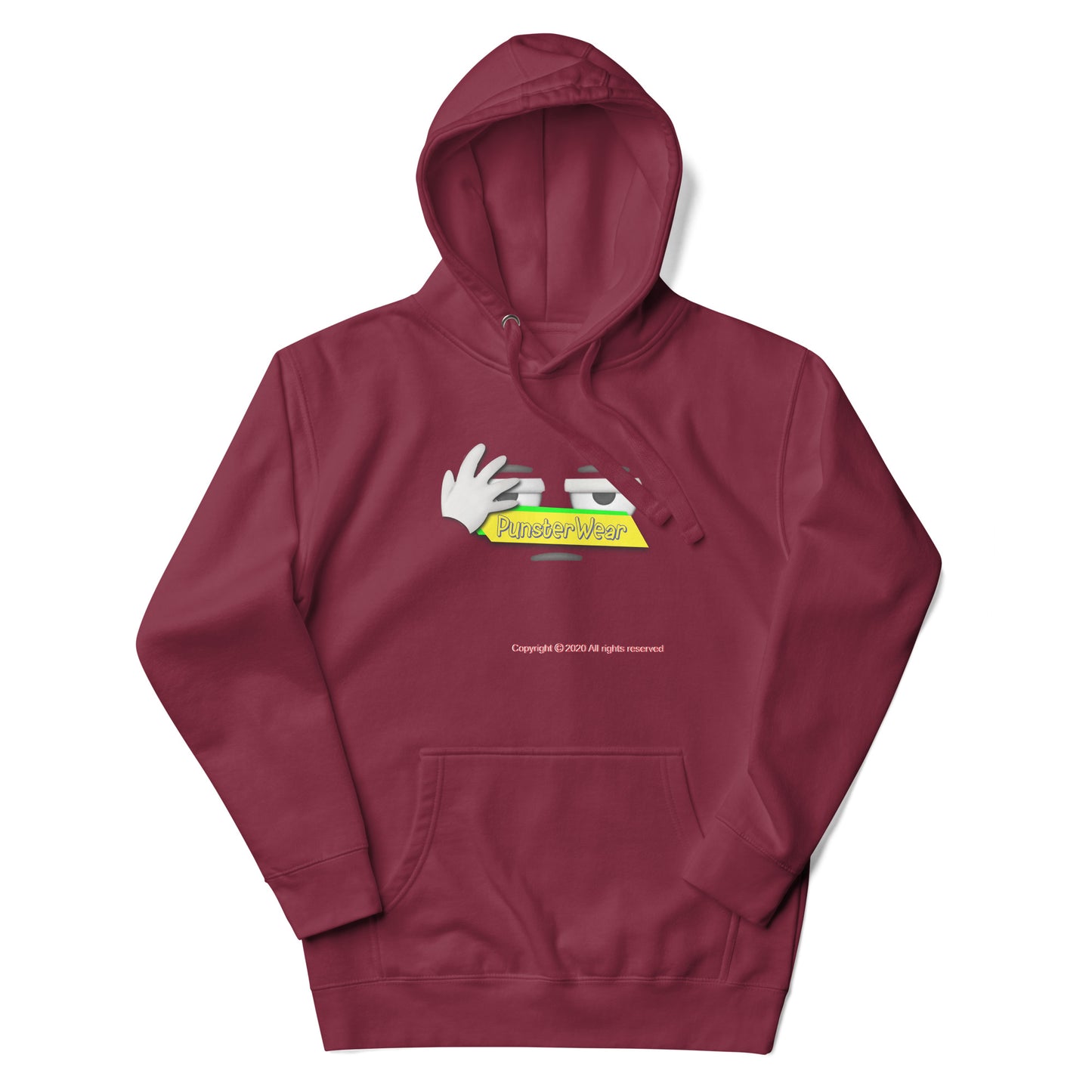 PunsterWear Logo   |  Unisex Premium Pullover Hoodie
