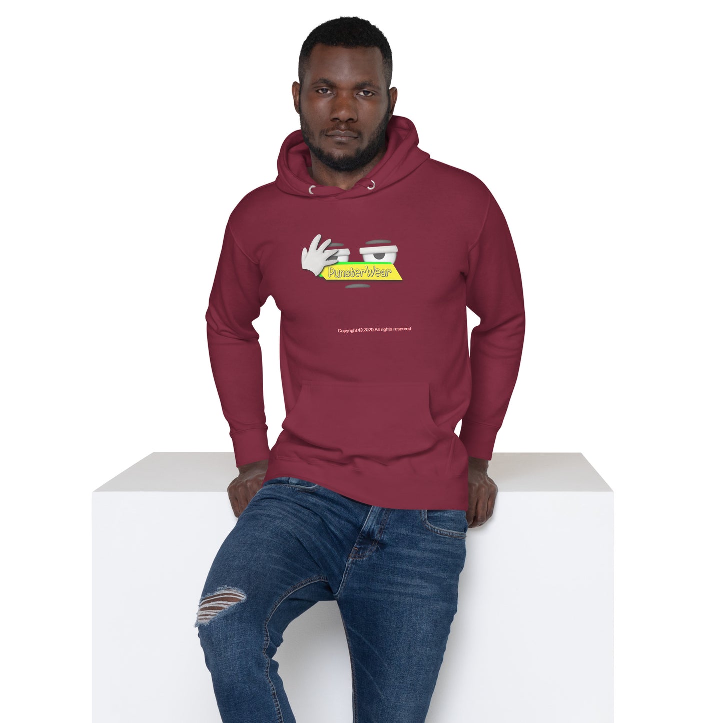 PunsterWear Logo   |  Unisex Premium Pullover Hoodie
