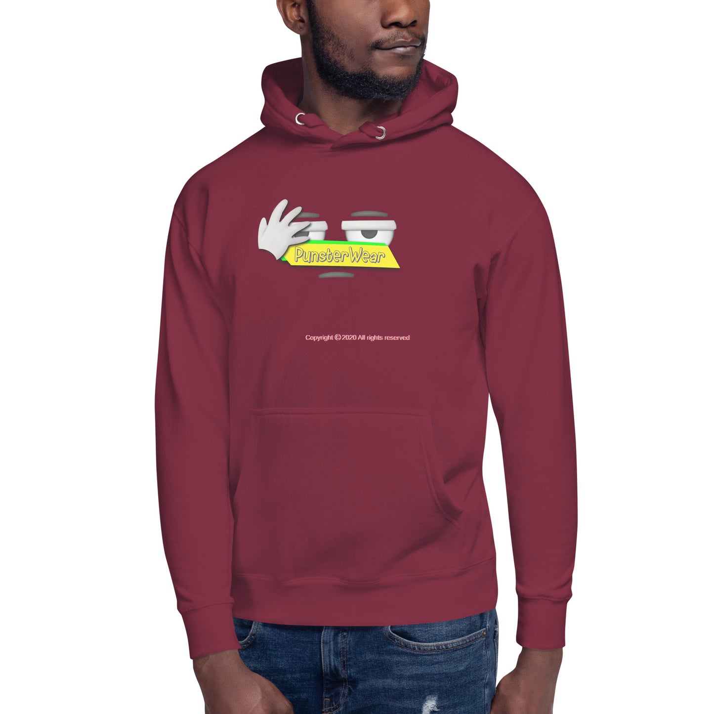 PunsterWear Logo   |  Unisex Premium Pullover Hoodie