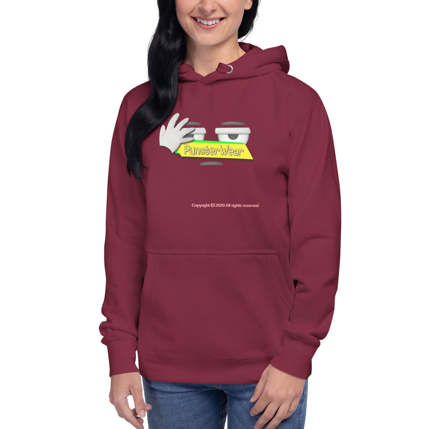 PunsterWear Logo   |  Unisex Premium Pullover Hoodie