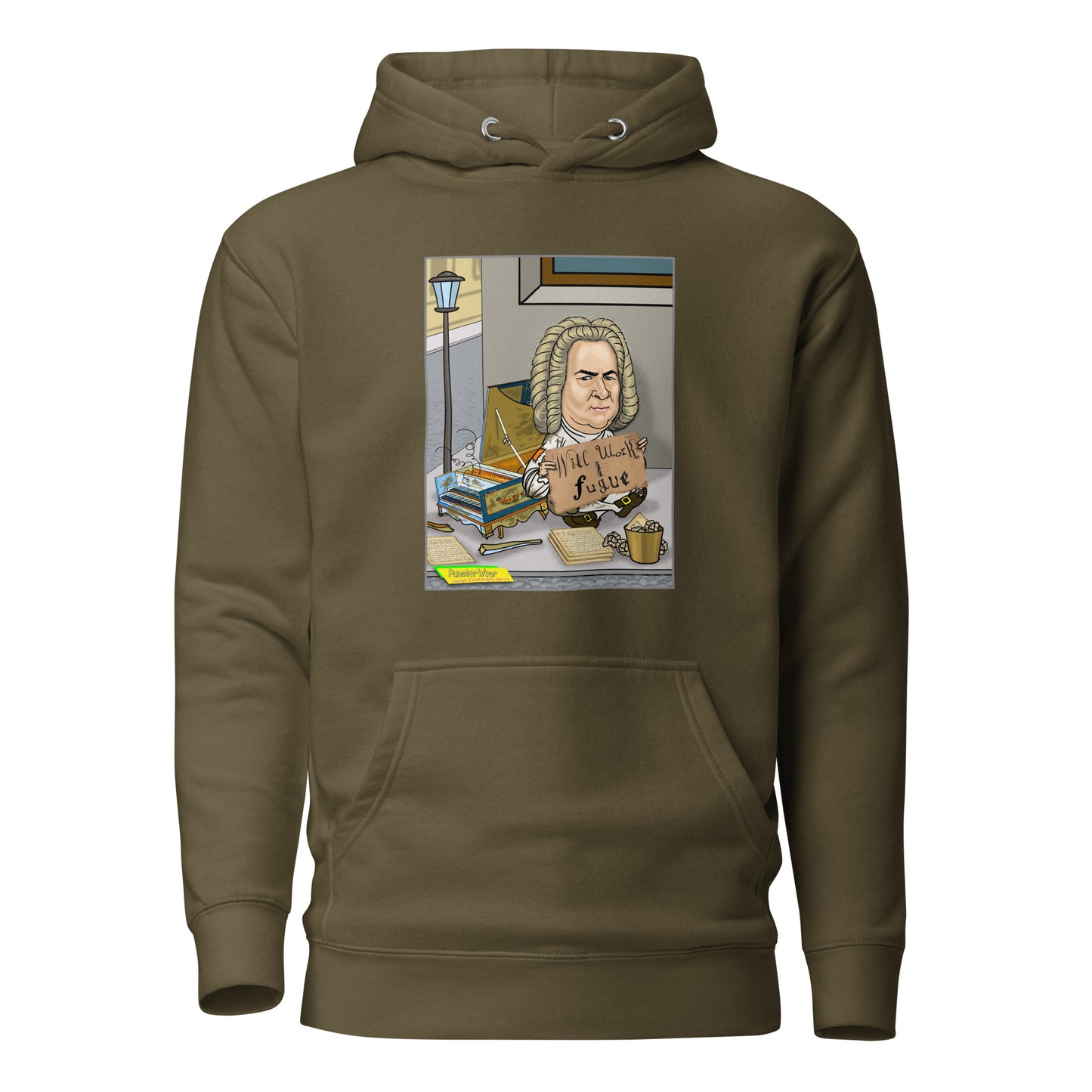 WILL WORK FOR FUGUE | Unisex Premium Pullover Hoodie