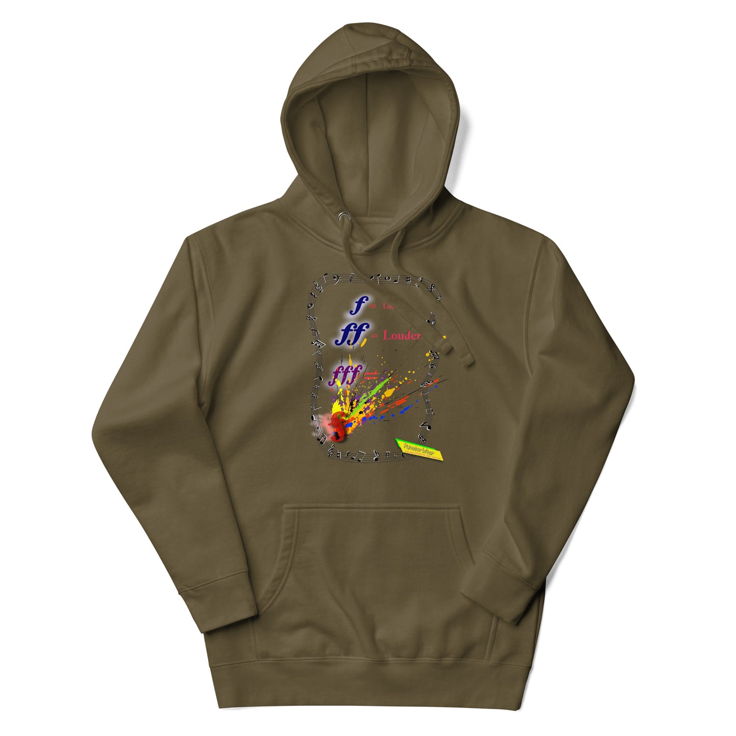 Triple Forte (FFF)-SPLAT  | Unisex Premium Pullover Hoodie