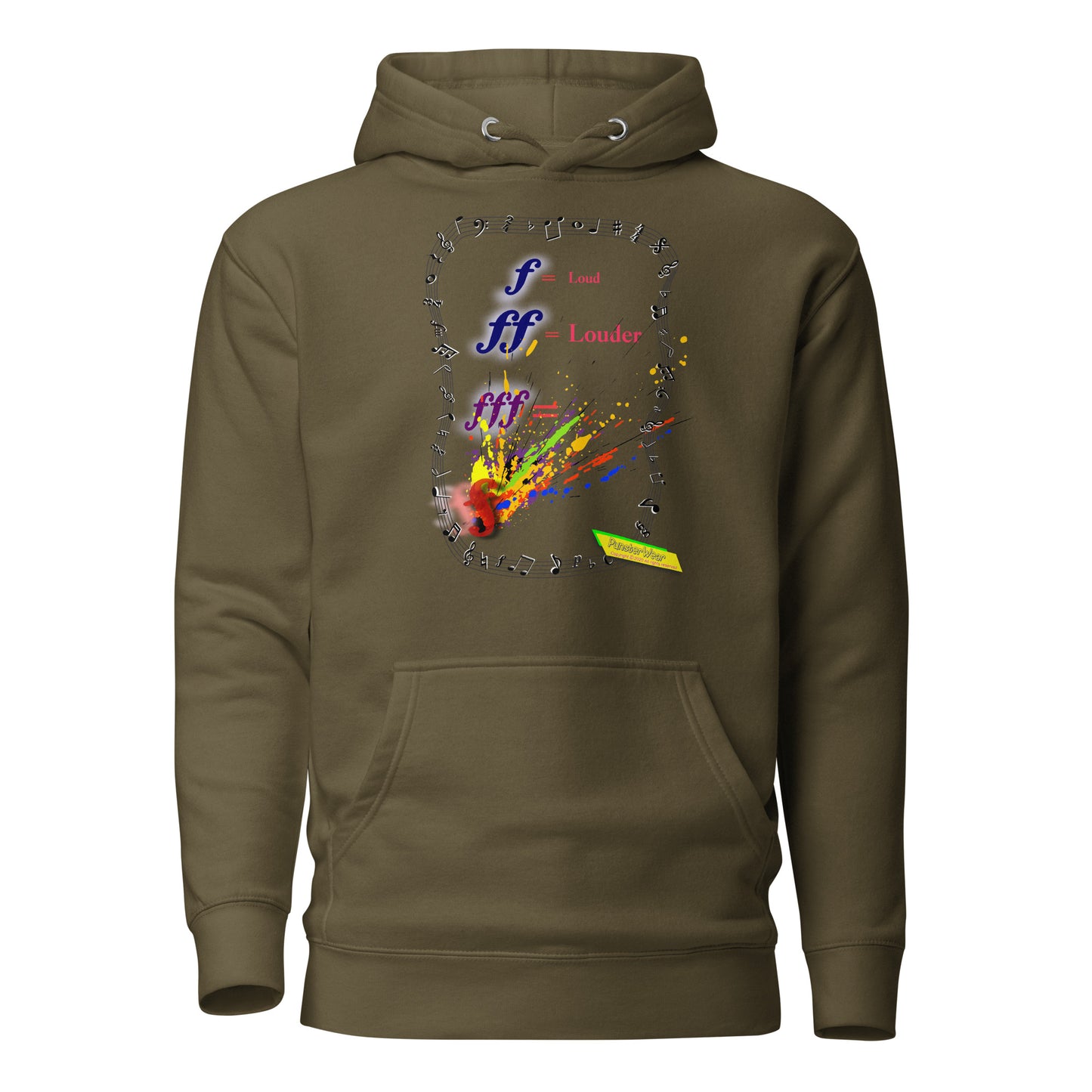 Triple Forte (FFF)-SPLAT  | Unisex Premium Pullover Hoodie