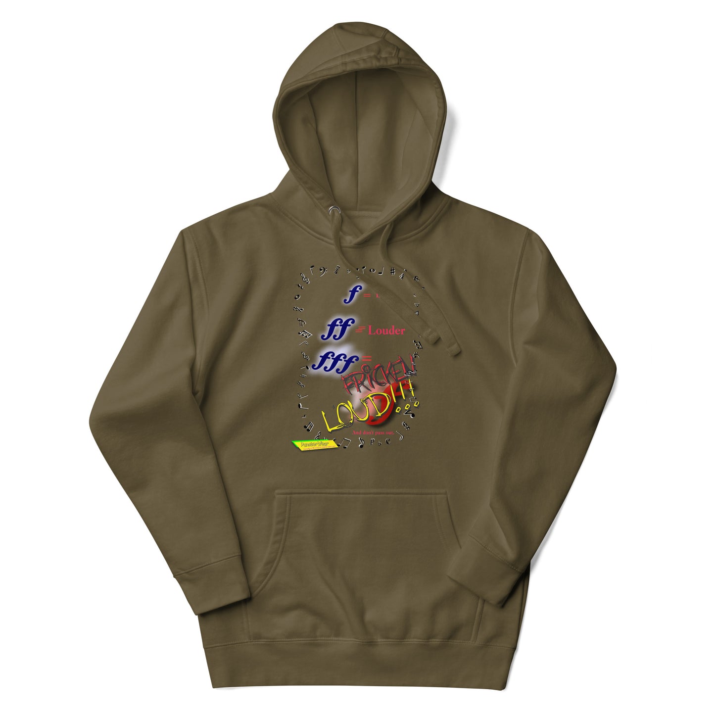 Triple Forte (FFF)-FRICKEN LOUD  | Unisex Premium Pullover Hoodie