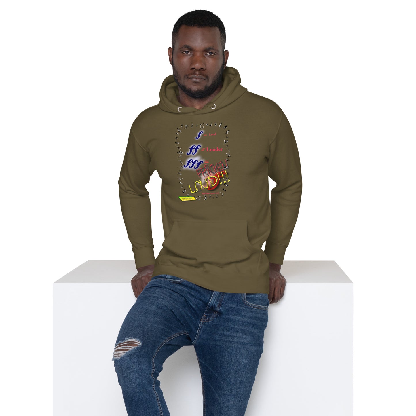 Triple Forte (FFF)-FRICKEN LOUD  | Unisex Premium Pullover Hoodie