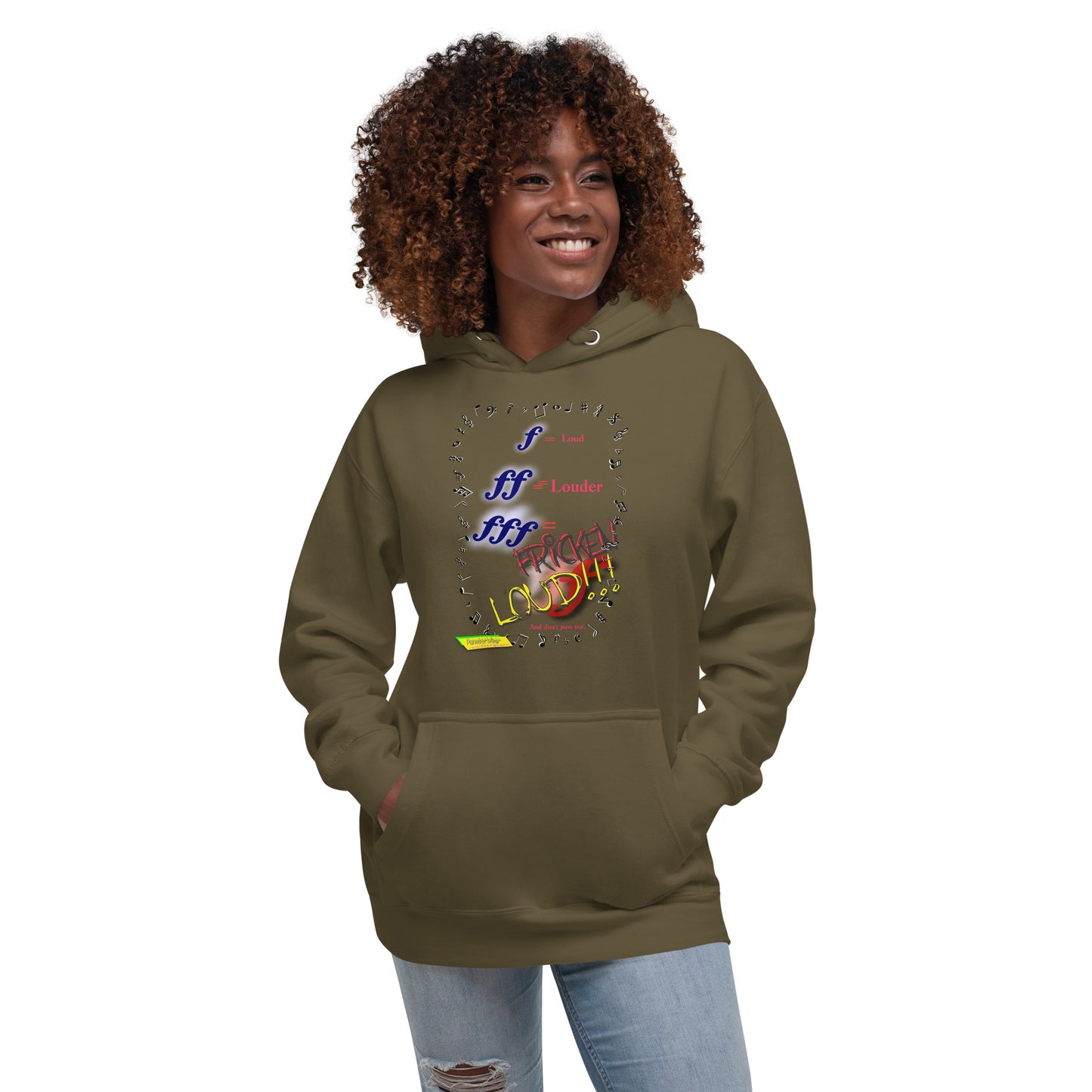 Triple Forte (FFF)-FRICKEN LOUD  | Unisex Premium Pullover Hoodie