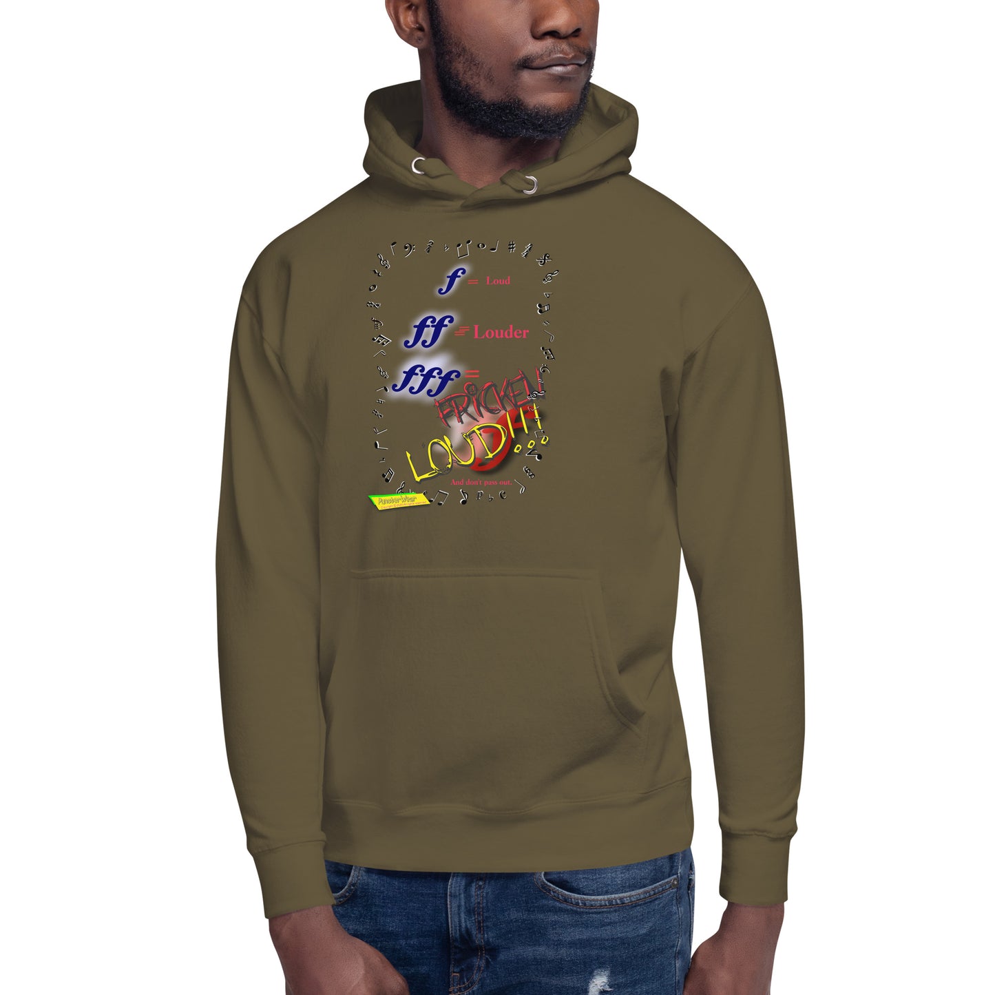 Triple Forte (FFF)-FRICKEN LOUD  | Unisex Premium Pullover Hoodie