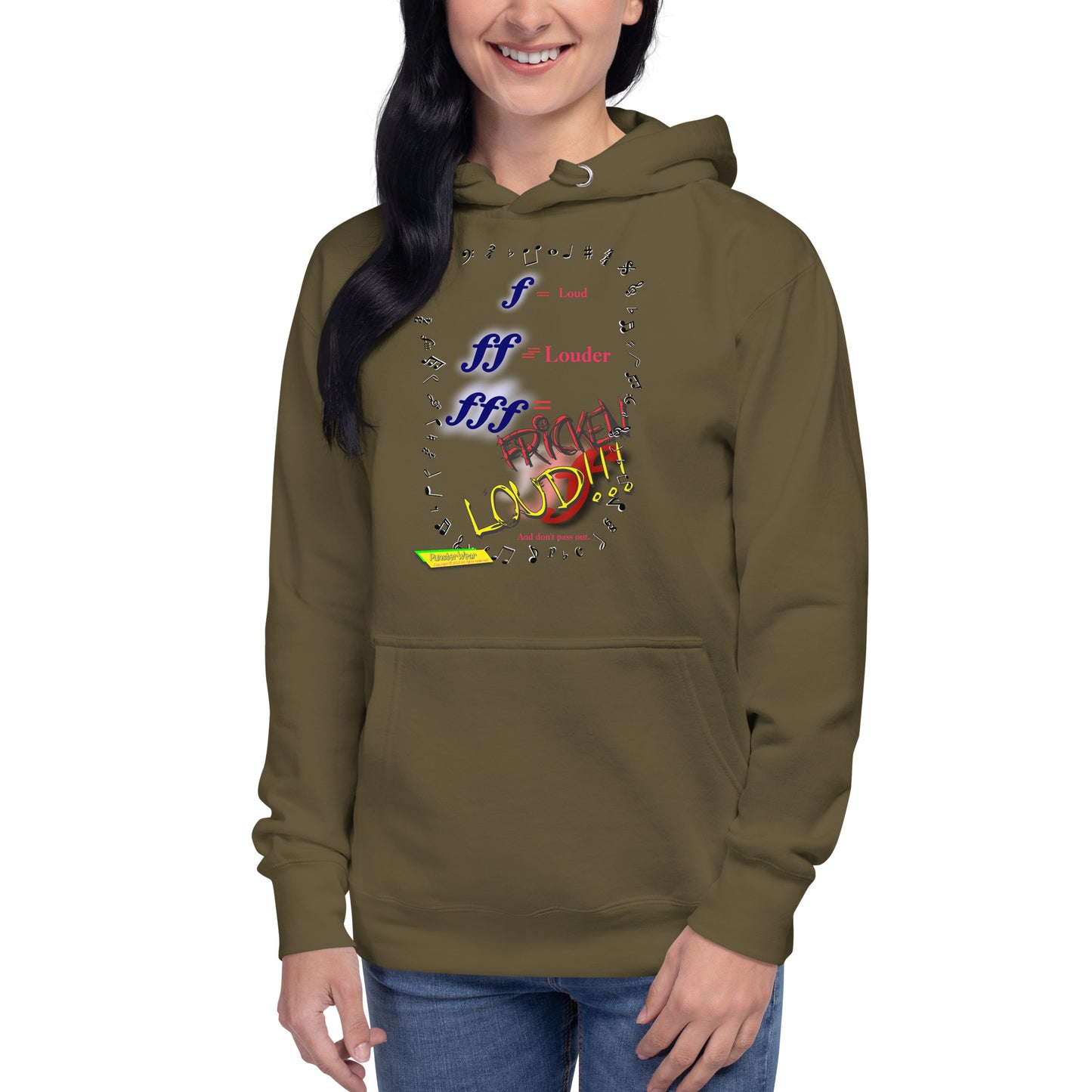 Triple Forte (FFF)-FRICKEN LOUD  | Unisex Premium Pullover Hoodie