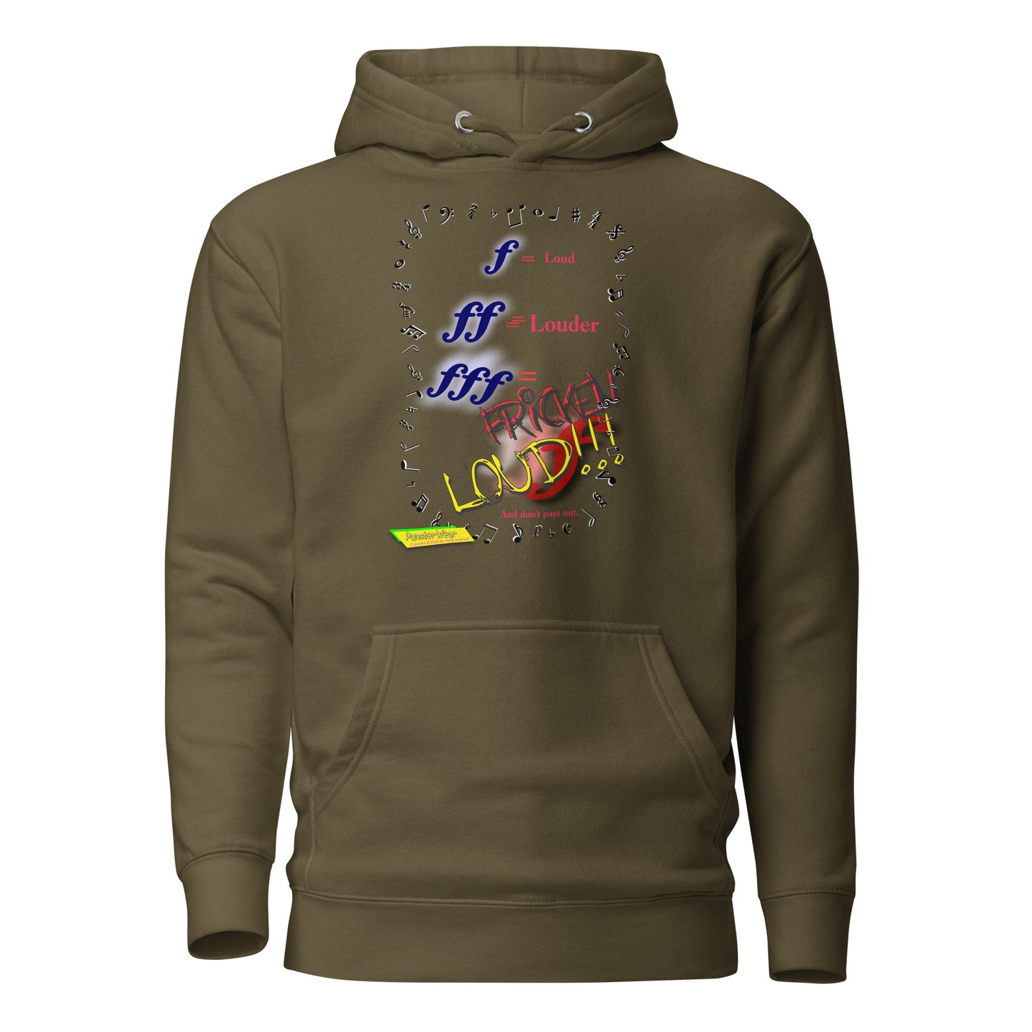 Triple Forte (FFF)-FRICKEN LOUD  | Unisex Premium Pullover Hoodie