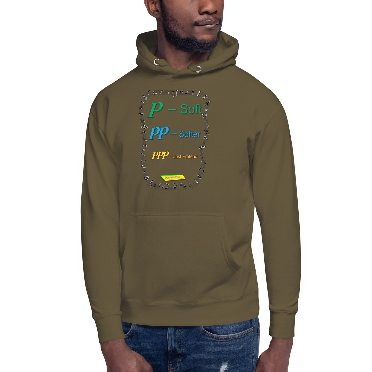 Triple Pianissimo (PPP)-JUST PRETEND  | Unisex Premium Pullover Hoodie