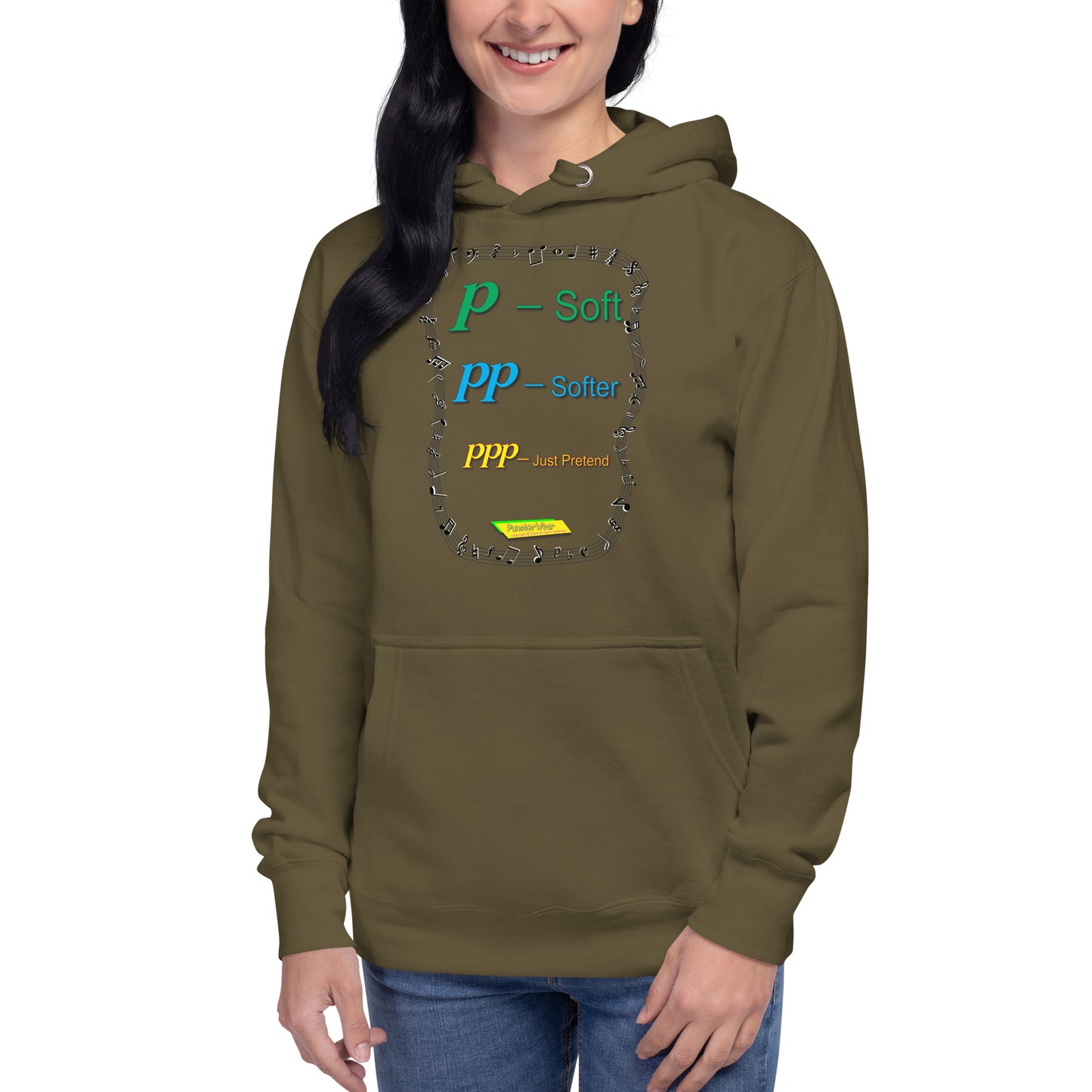 Triple Pianissimo (PPP)-JUST PRETEND  | Unisex Premium Pullover Hoodie