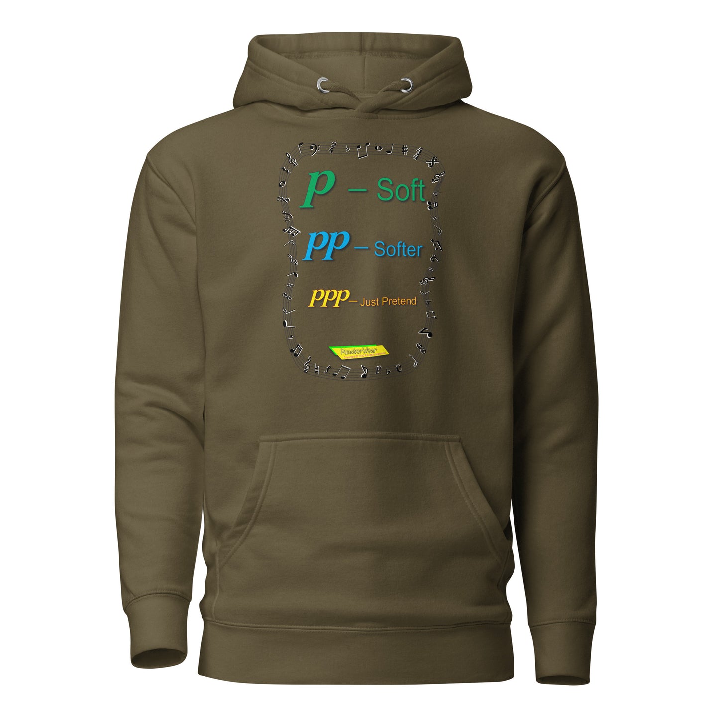 Triple Pianissimo (PPP)-JUST PRETEND  | Unisex Premium Pullover Hoodie