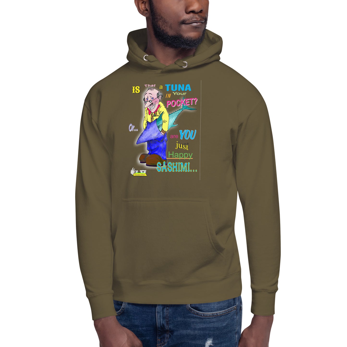 HAPPY SASHIMI  |  Unisex Premium Pullover Hoodie