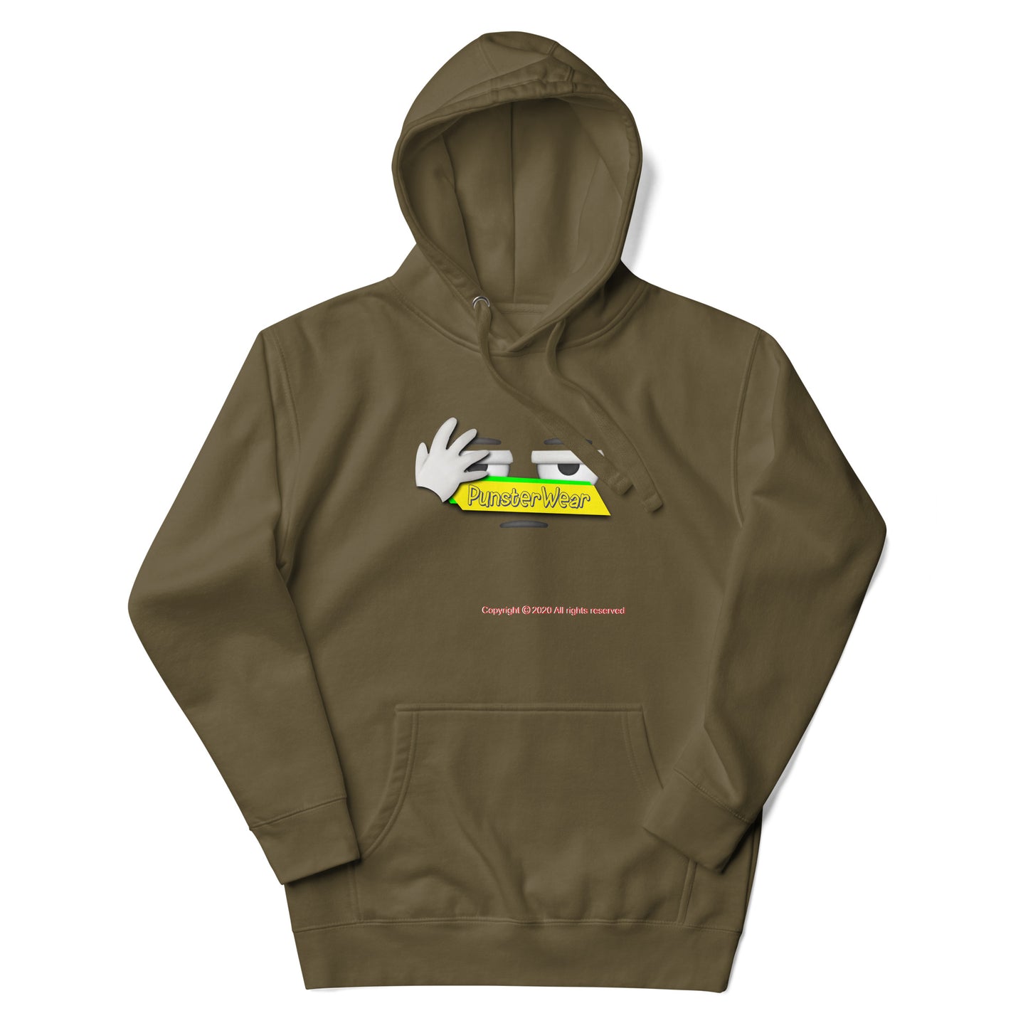 PunsterWear Logo   |  Unisex Premium Pullover Hoodie