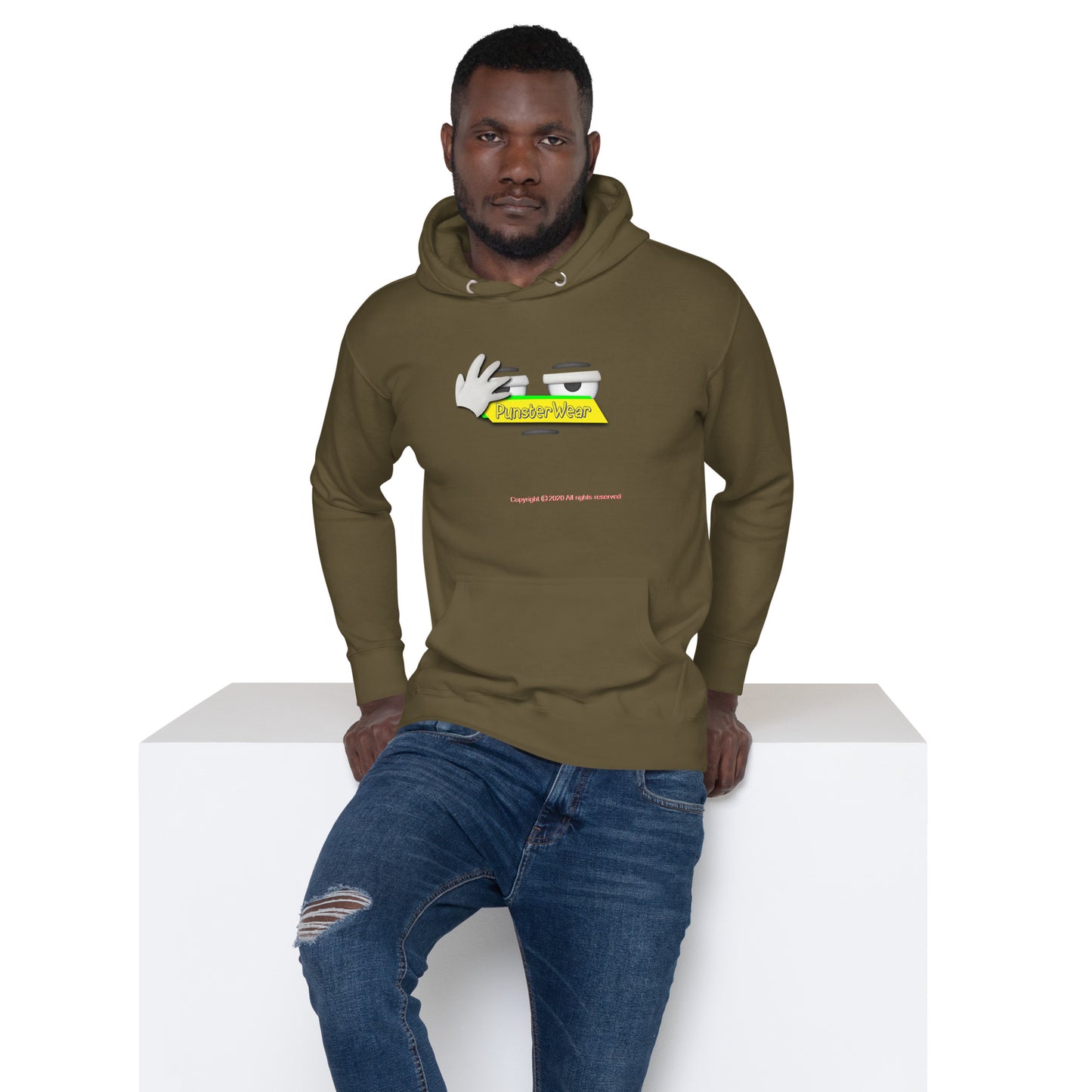 PunsterWear Logo   |  Unisex Premium Pullover Hoodie