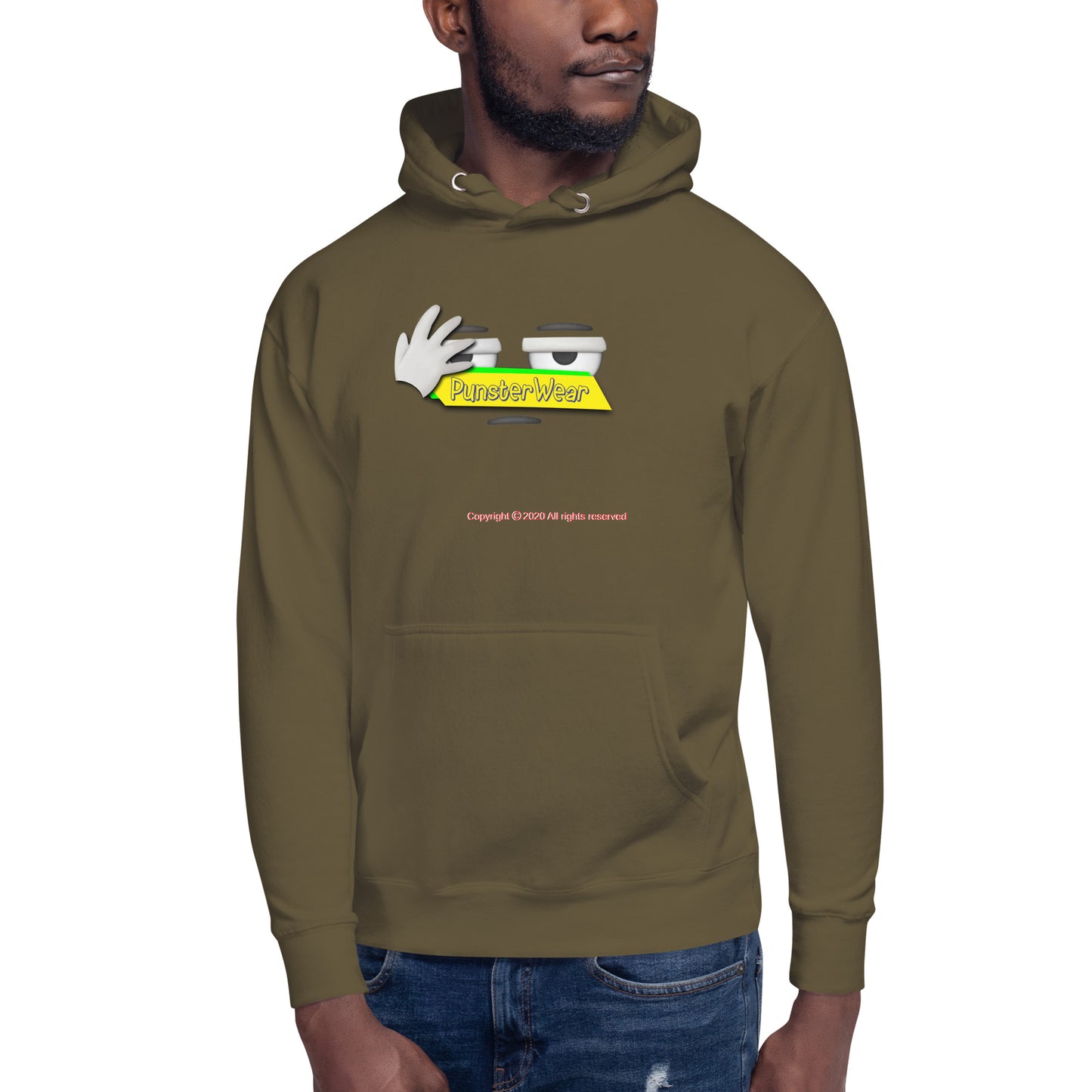 PunsterWear Logo   |  Unisex Premium Pullover Hoodie