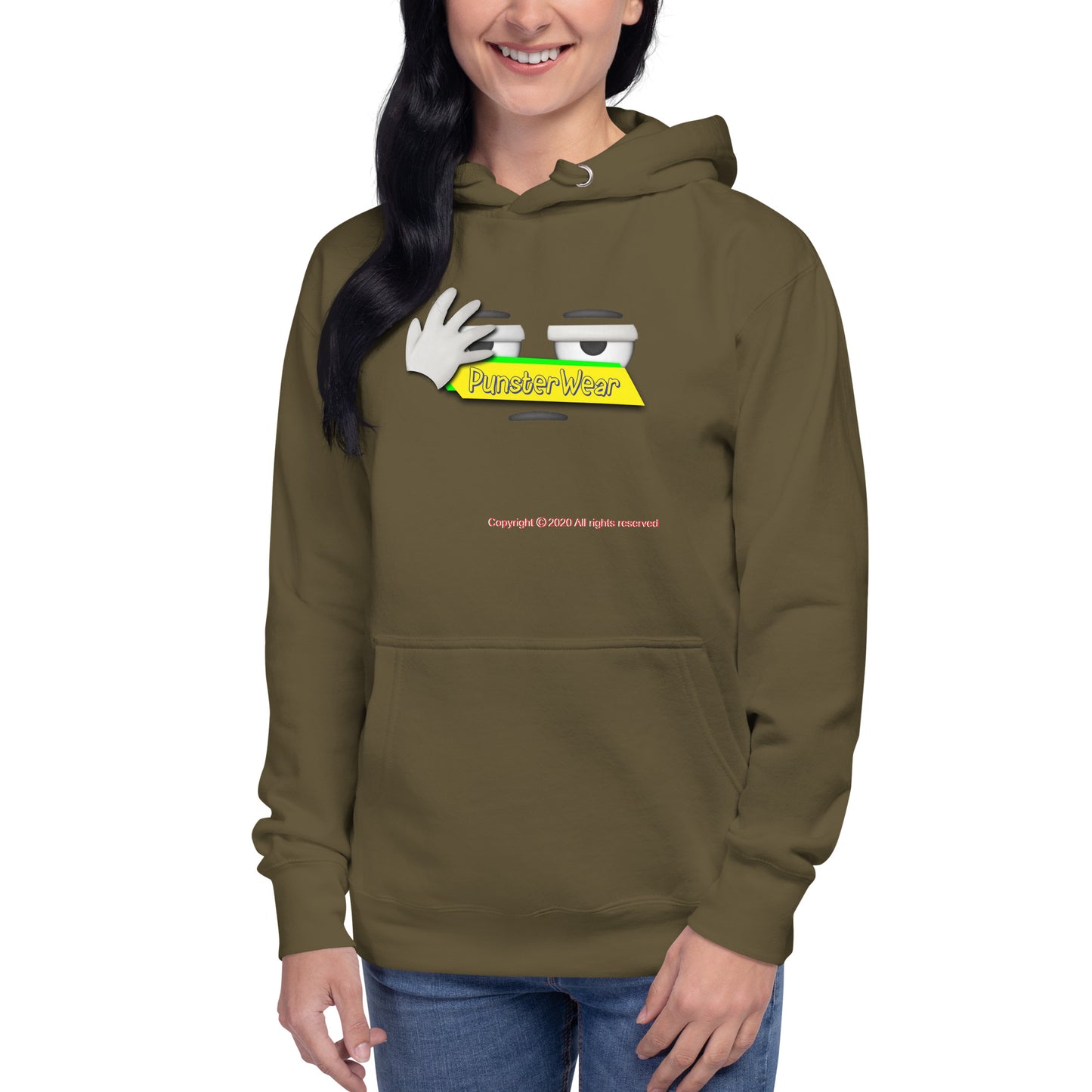 PunsterWear Logo   |  Unisex Premium Pullover Hoodie