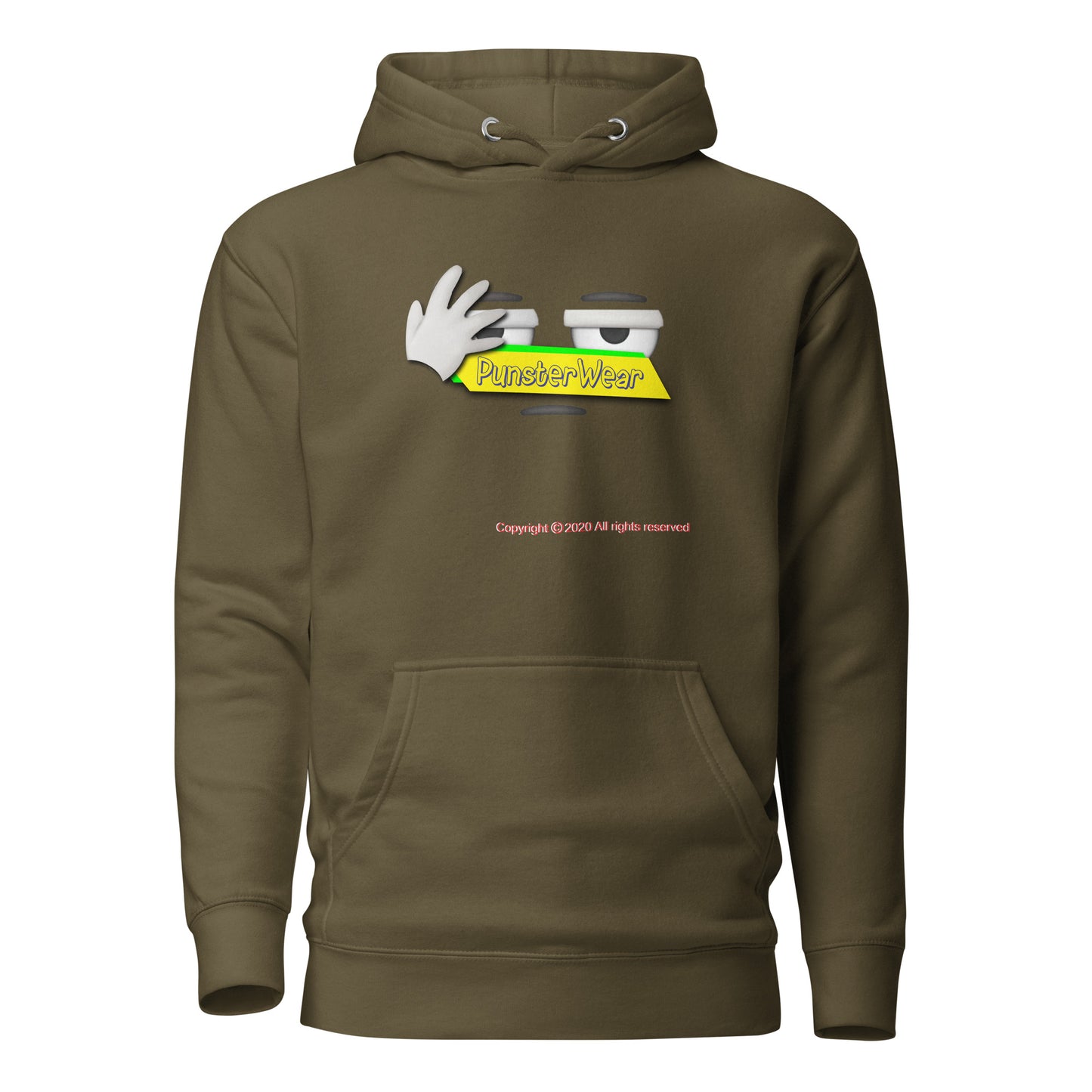 PunsterWear Logo   |  Unisex Premium Pullover Hoodie