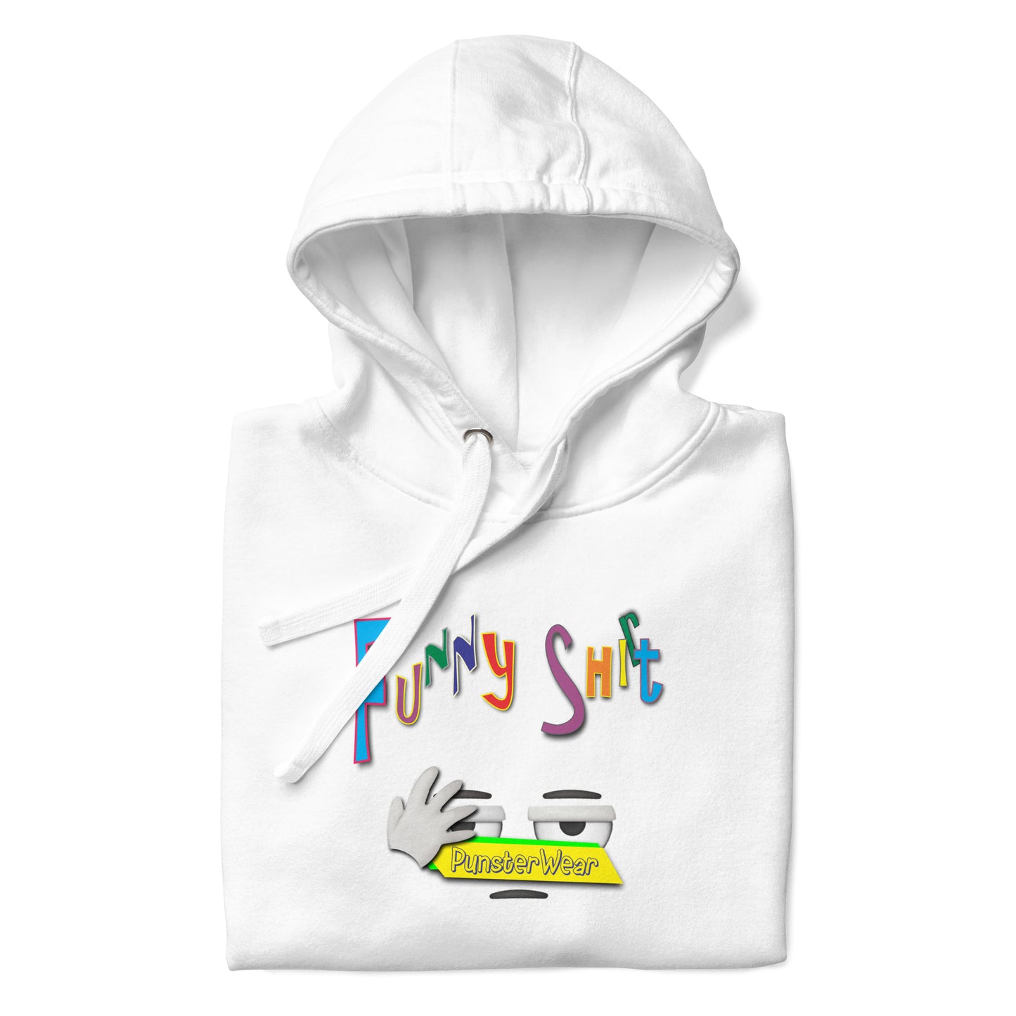 PunsterWear Funny Shi(r)t Logo (Bottom)  |  Unisex Premium Pullover Hoodie