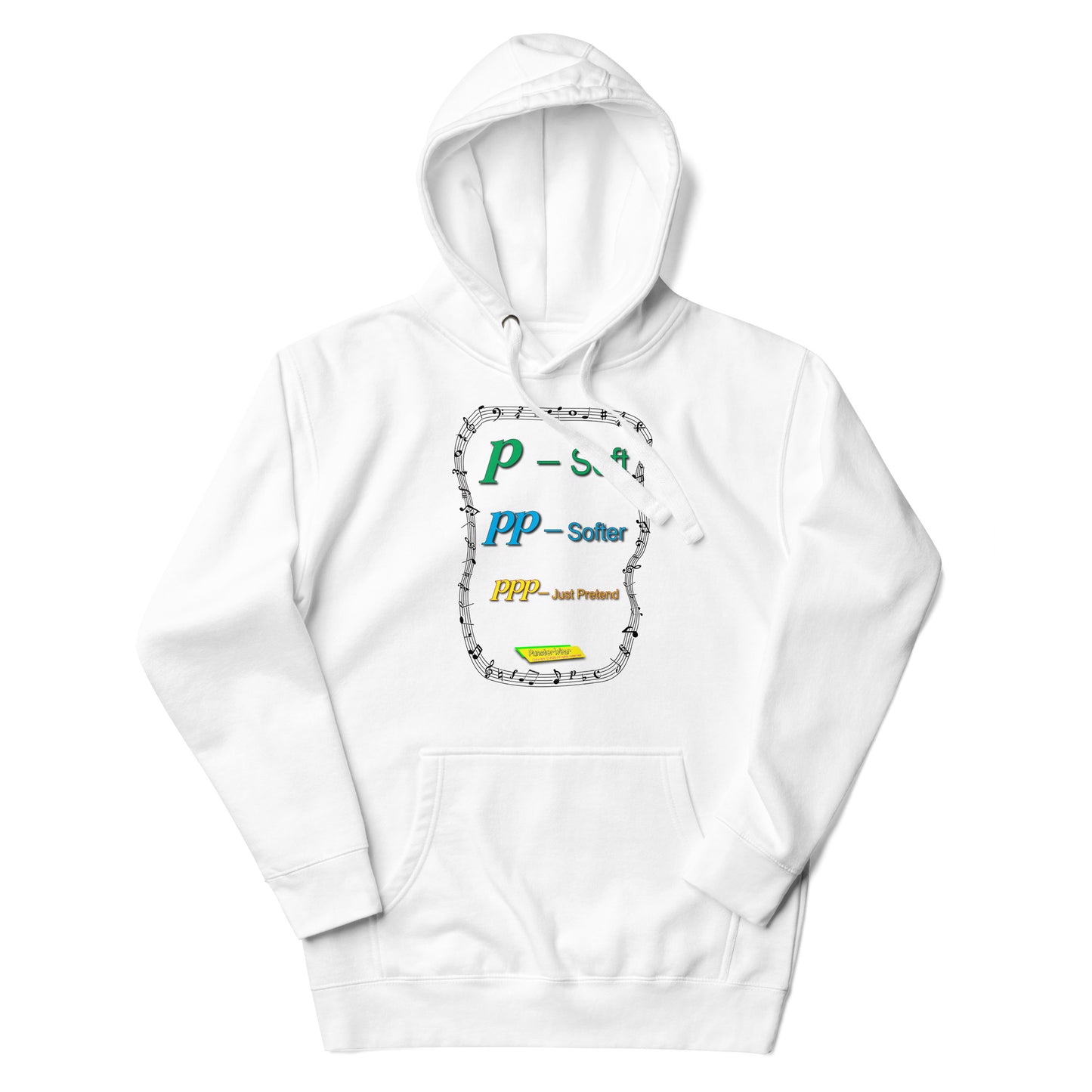 Triple Pianissimo (PPP)-JUST PRETEND  | Unisex Premium Pullover Hoodie