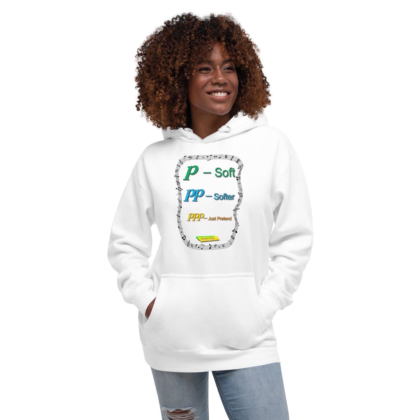 Triple Pianissimo (PPP)-JUST PRETEND  | Unisex Premium Pullover Hoodie