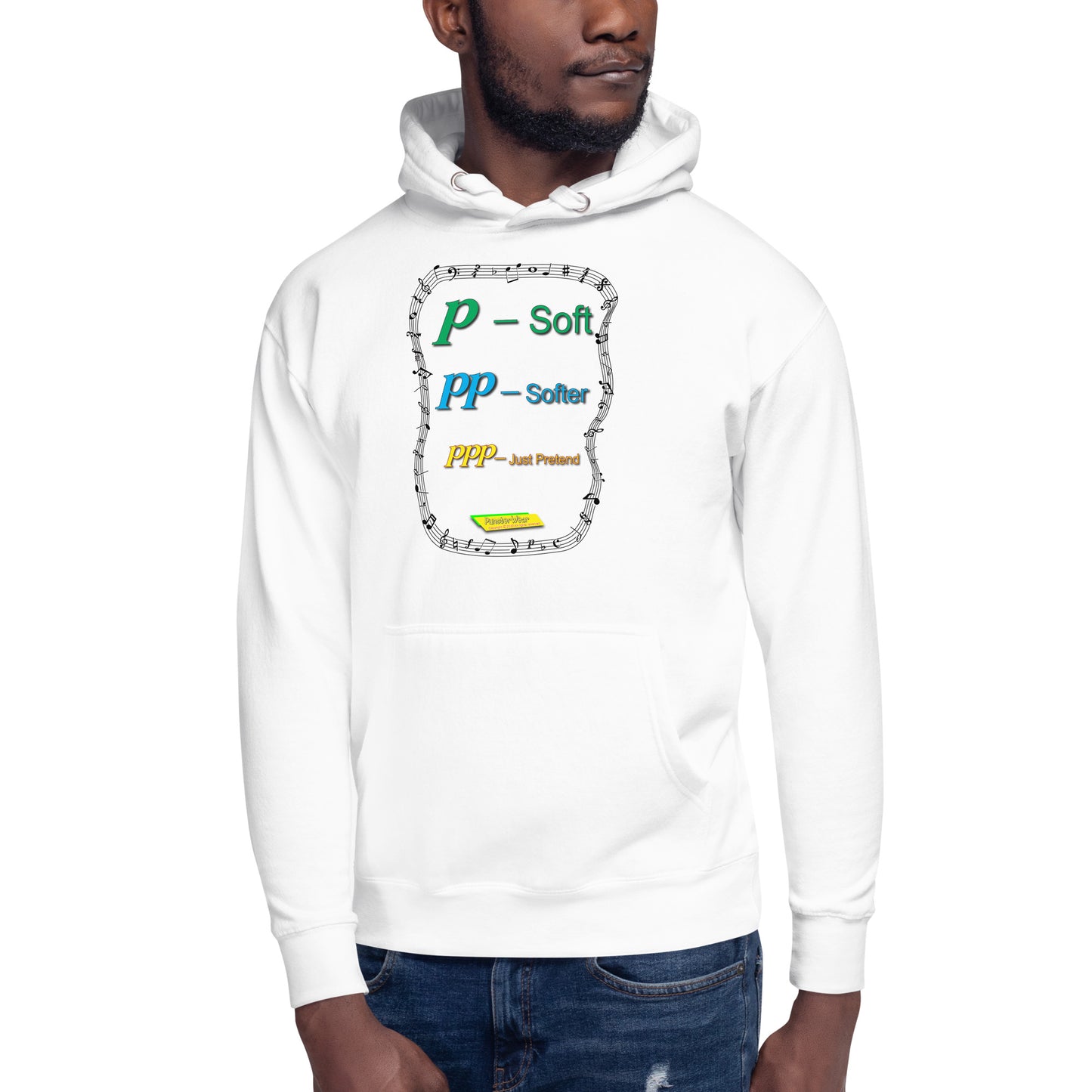 Triple Pianissimo (PPP)-JUST PRETEND  | Unisex Premium Pullover Hoodie