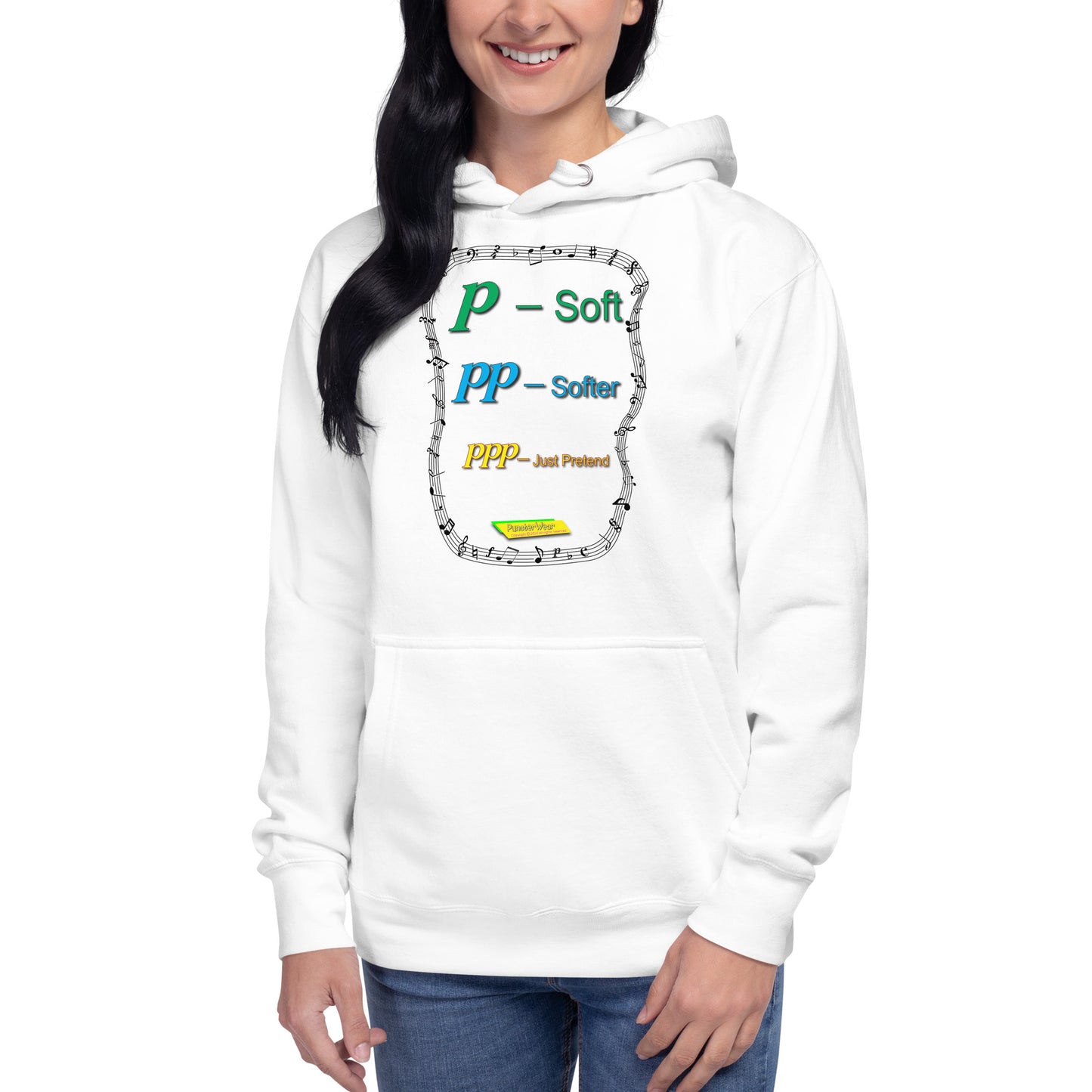 Triple Pianissimo (PPP)-JUST PRETEND  | Unisex Premium Pullover Hoodie