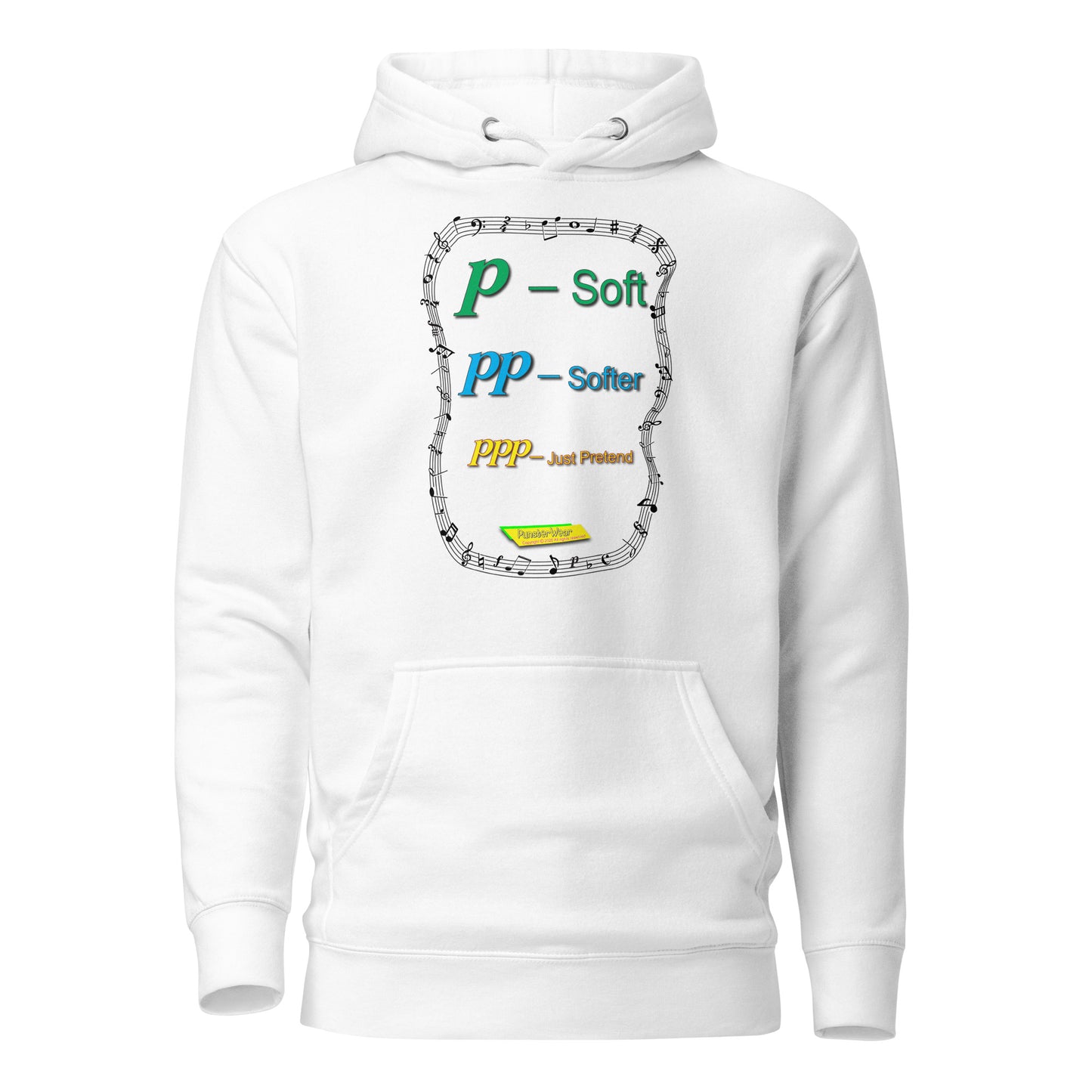 Triple Pianissimo (PPP)-JUST PRETEND  | Unisex Premium Pullover Hoodie