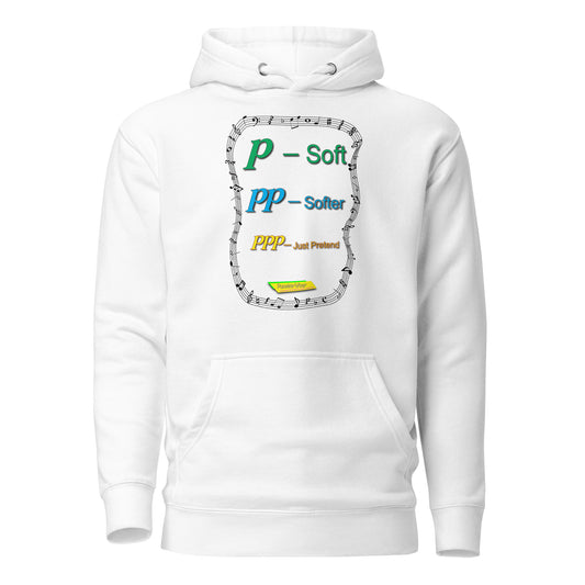 Triple Pianissimo (PPP)-JUST PRETEND  | Unisex Premium Pullover Hoodie