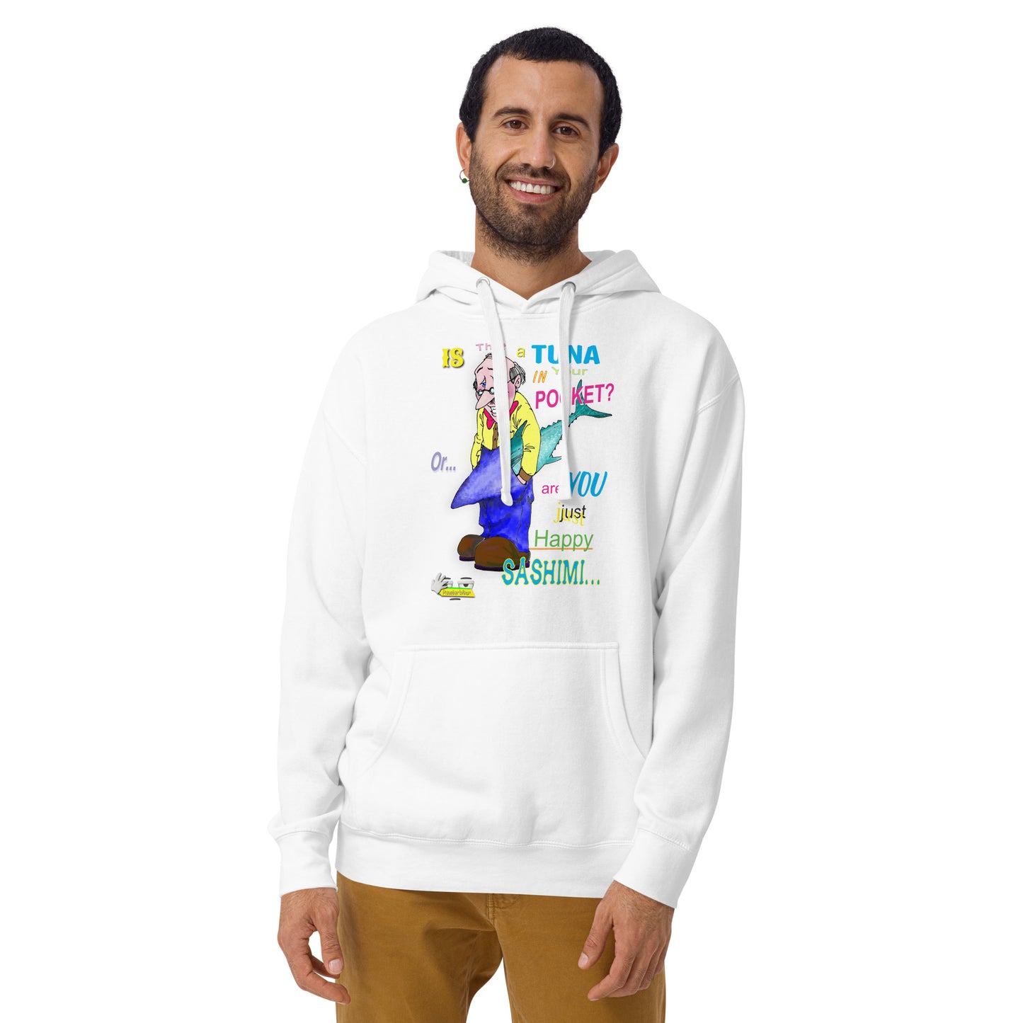 HAPPY SASHIMI  |  Unisex Premium Pullover Hoodie