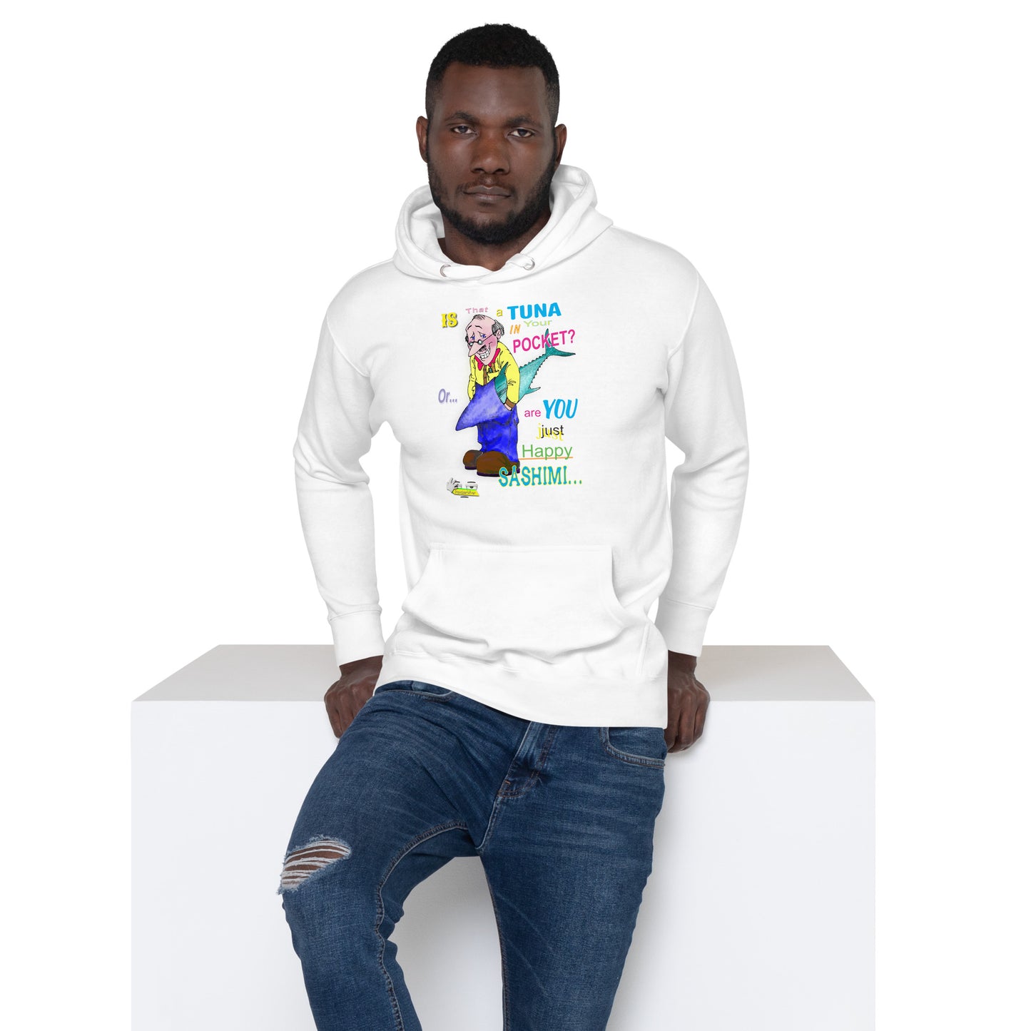 HAPPY SASHIMI  |  Unisex Premium Pullover Hoodie