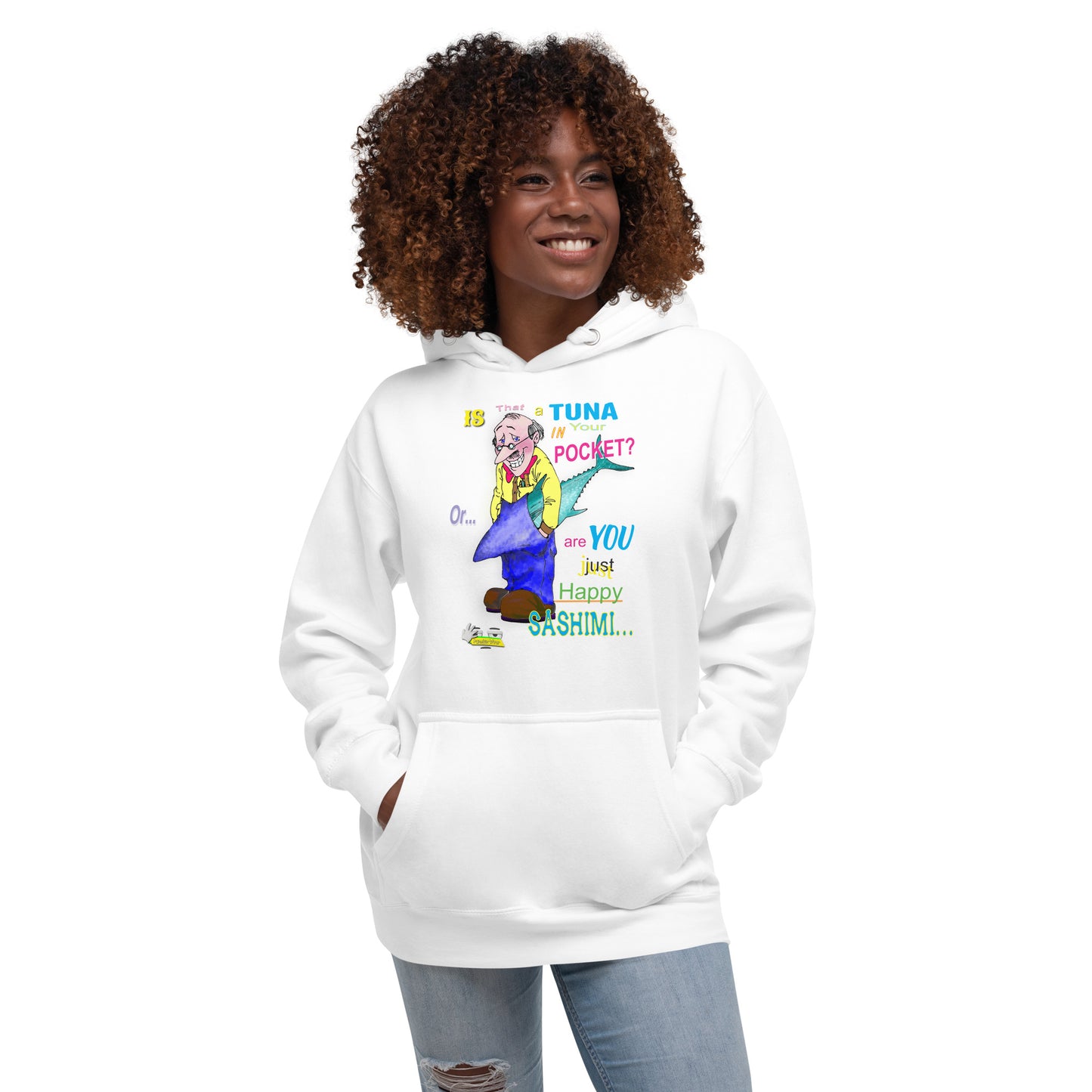 HAPPY SASHIMI  |  Unisex Premium Pullover Hoodie