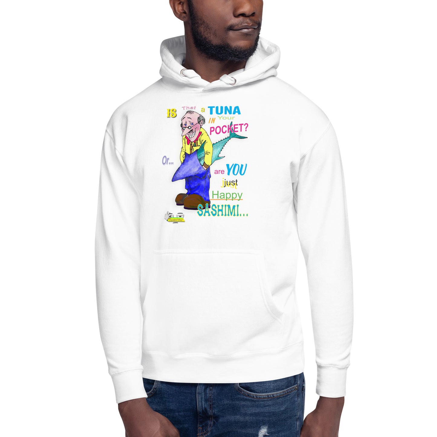 HAPPY SASHIMI  |  Unisex Premium Pullover Hoodie